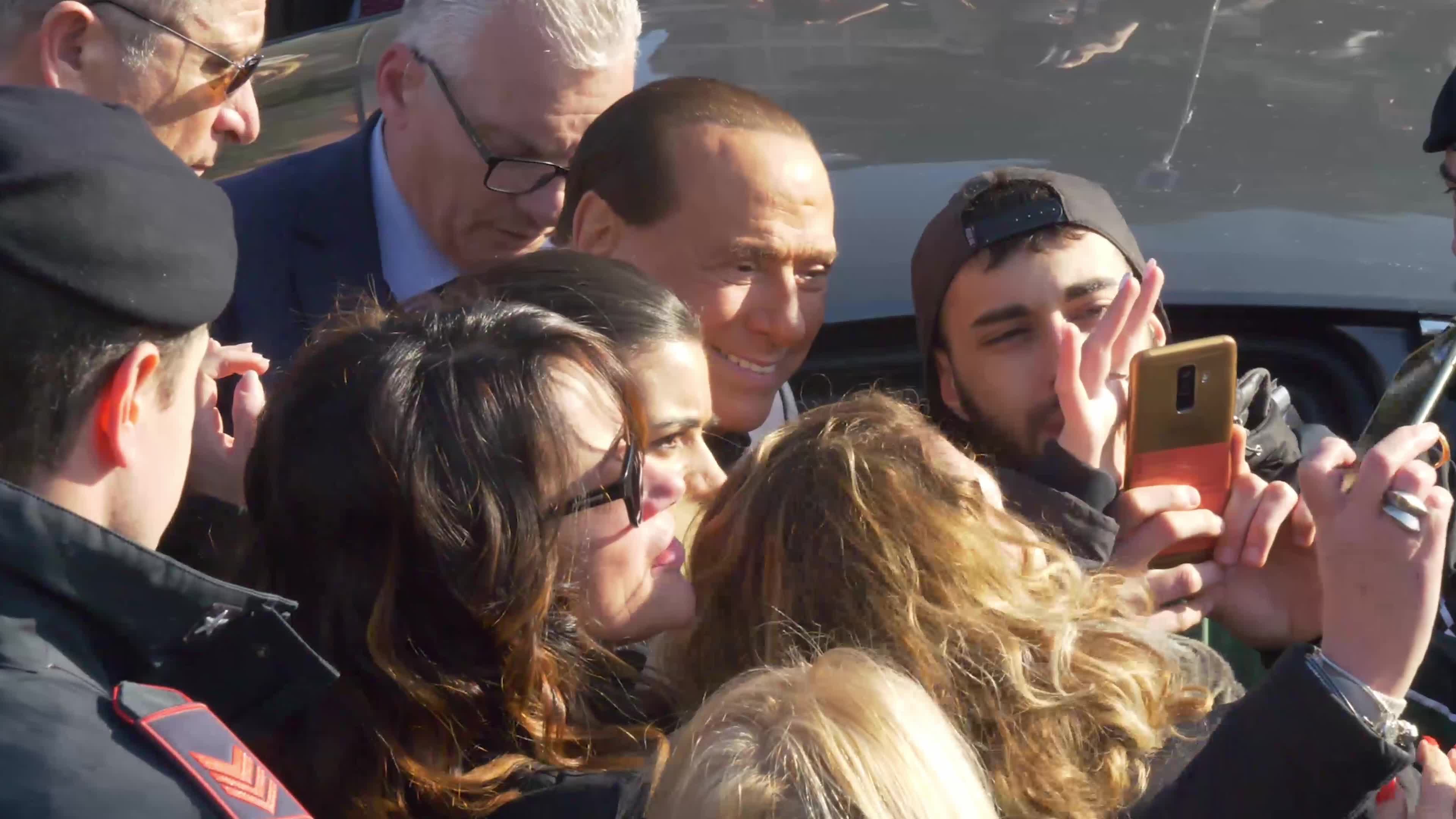 File Video Of Silvio Berlusconi In L'Aquila, Italy