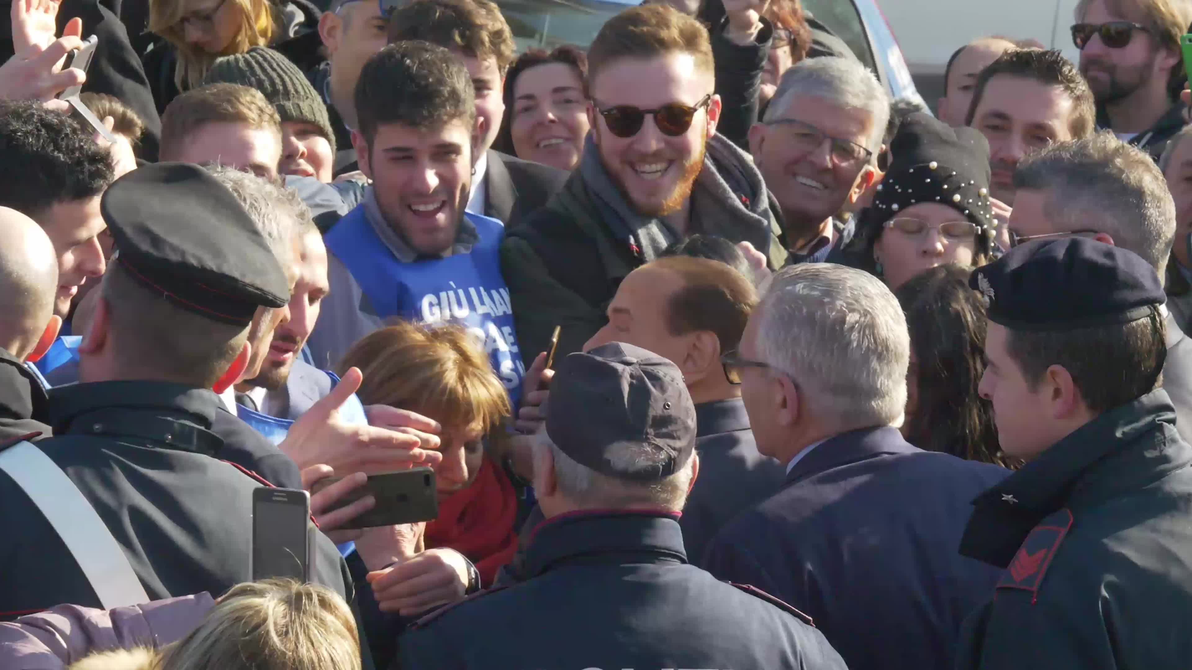 File Video Of Silvio Berlusconi In L'Aquila, Italy
