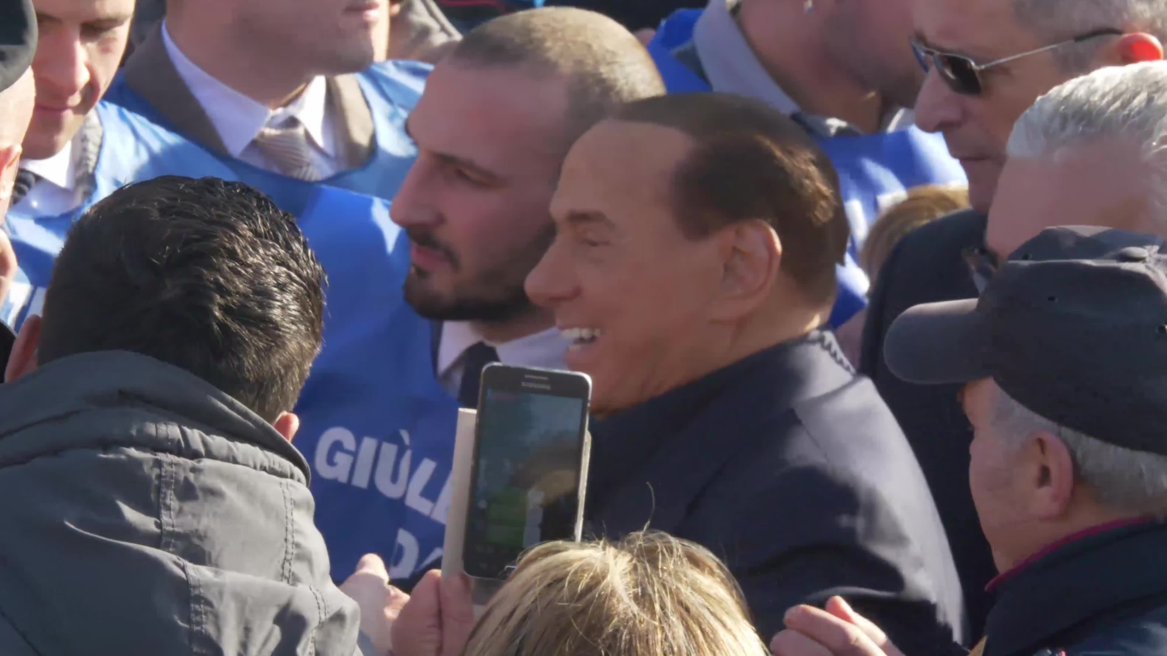 File Video Of Silvio Berlusconi In L'Aquila, Italy