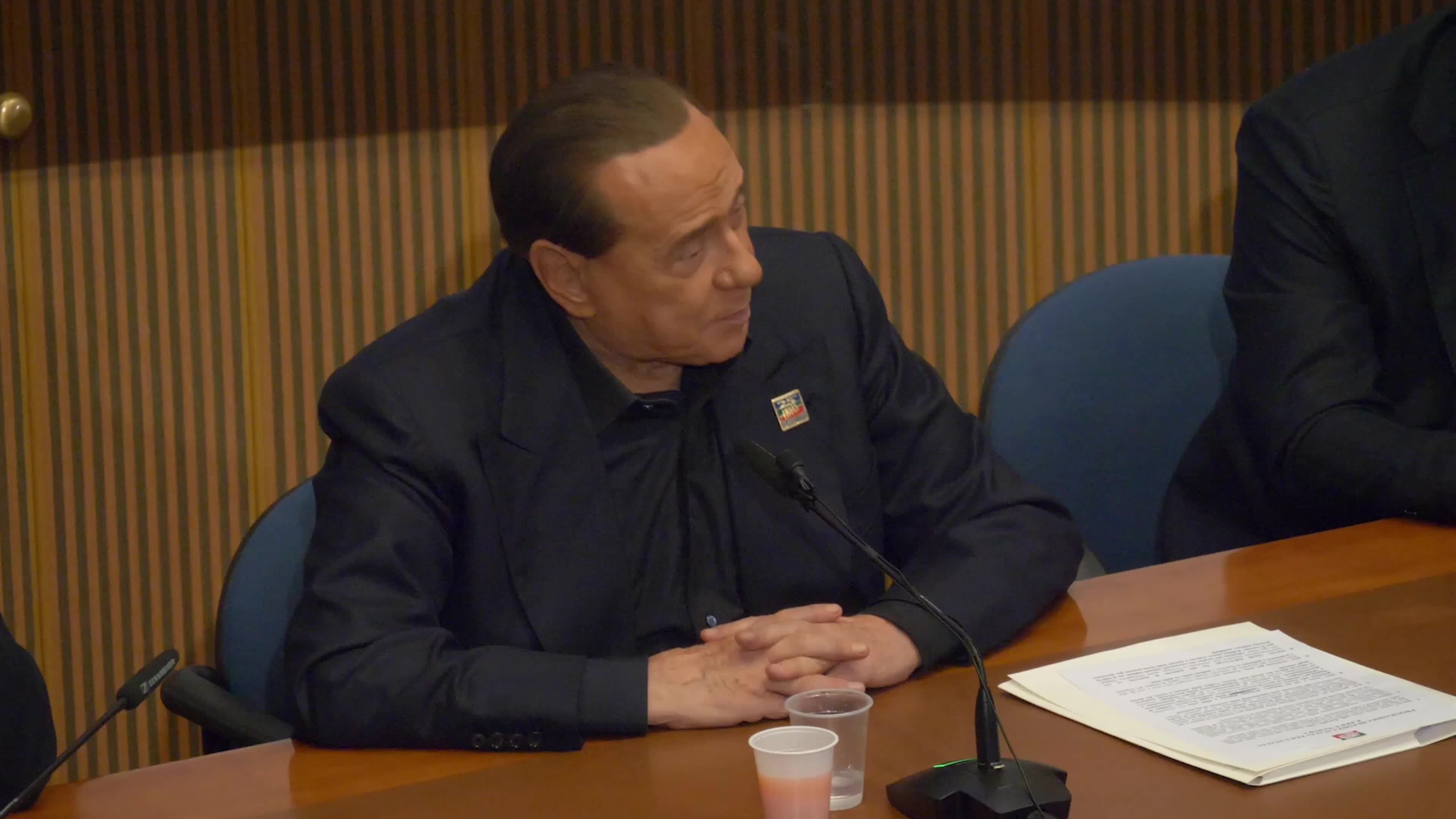 File Video Of Silvio Berlusconi In L'Aquila, Italy
