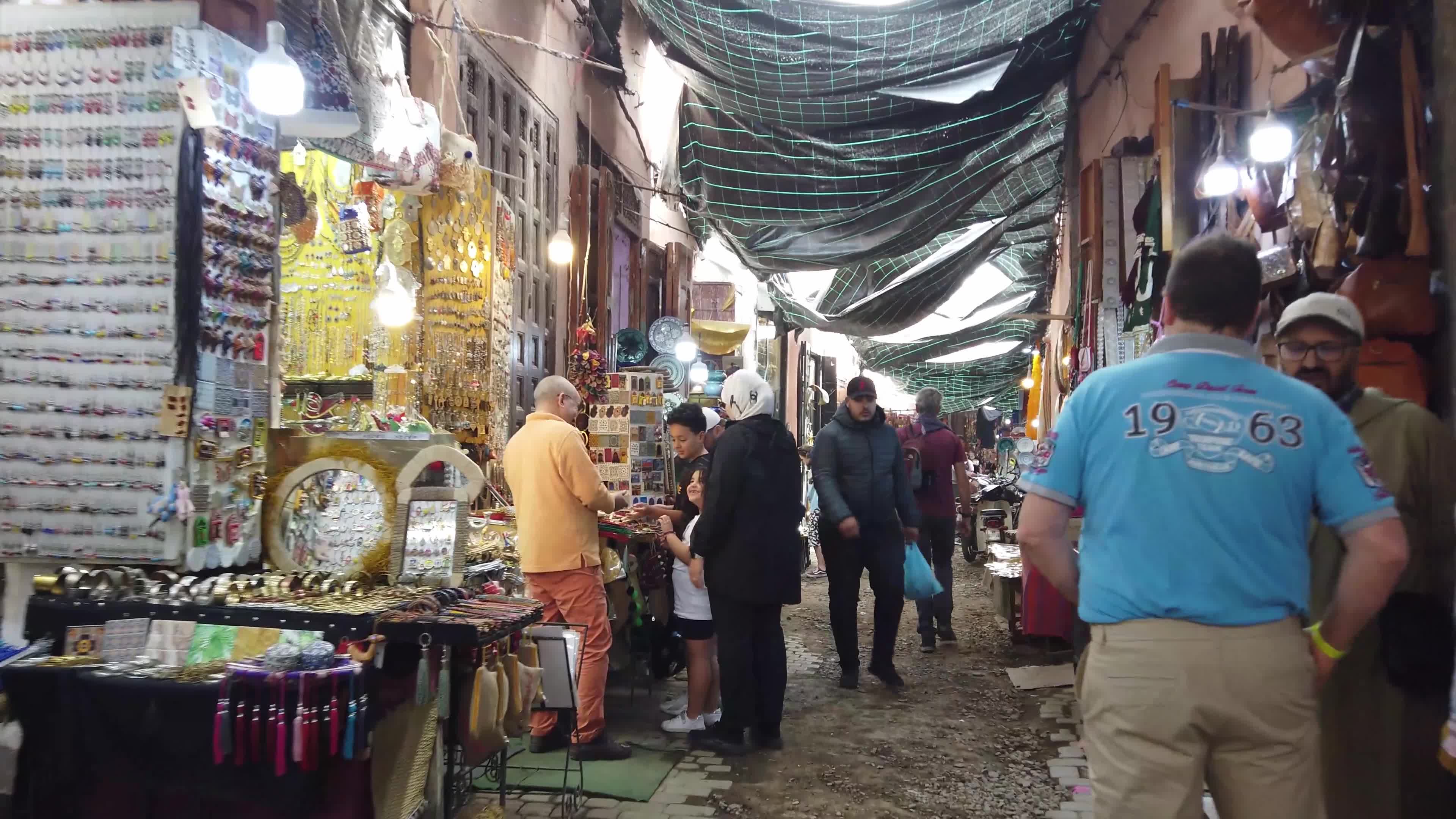 Daily life in Marrakech (Marocco) before the earthquake