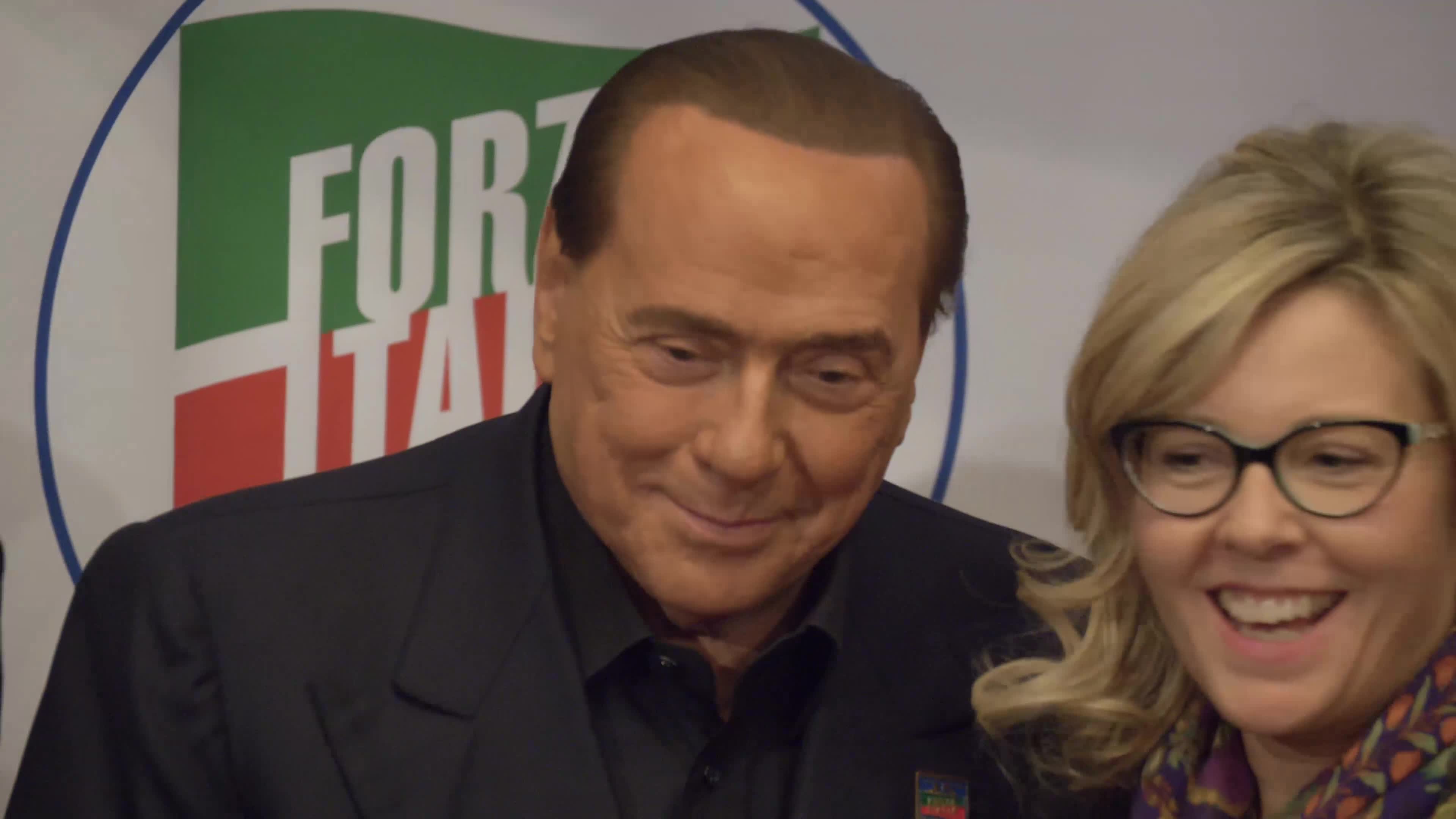 File Video Of Silvio Berlusconi In L'Aquila, Italy