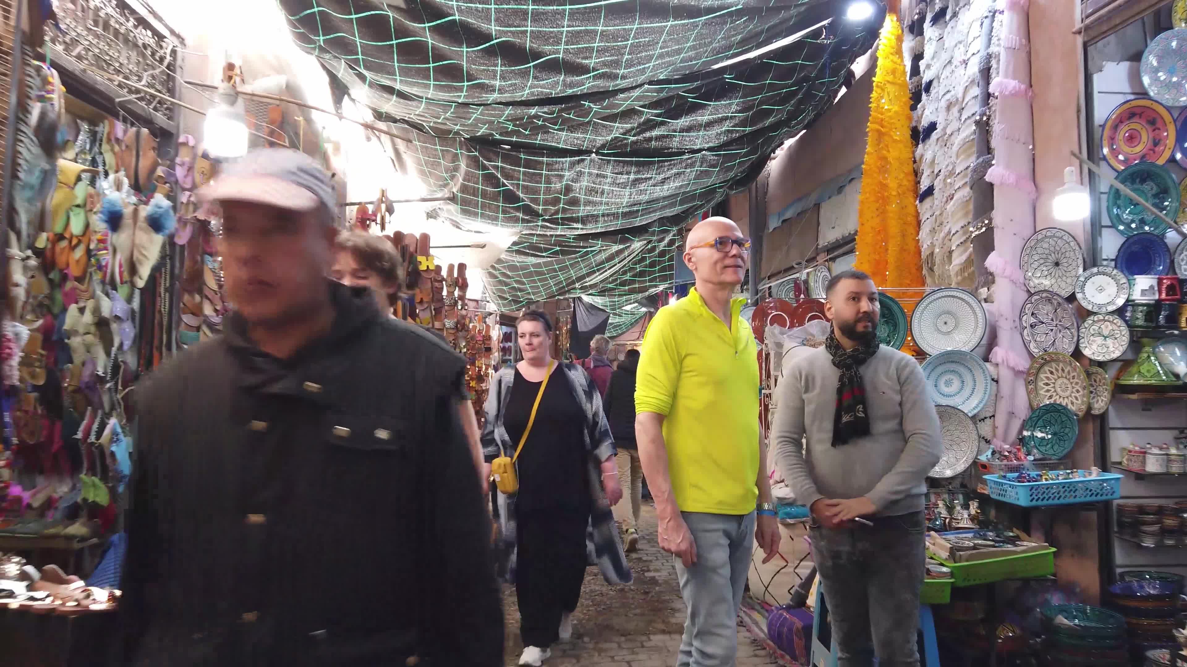Daily life in Marrakech (Marocco) before the earthquake