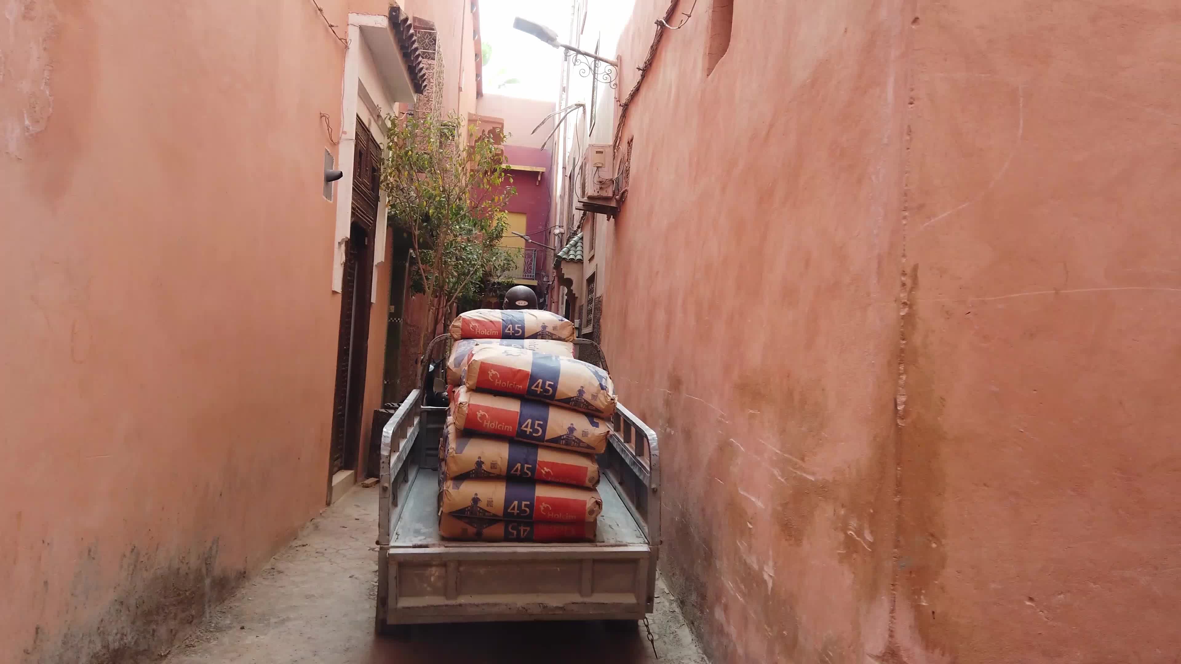 Daily life in Marrakech (Marocco) before the earthquake