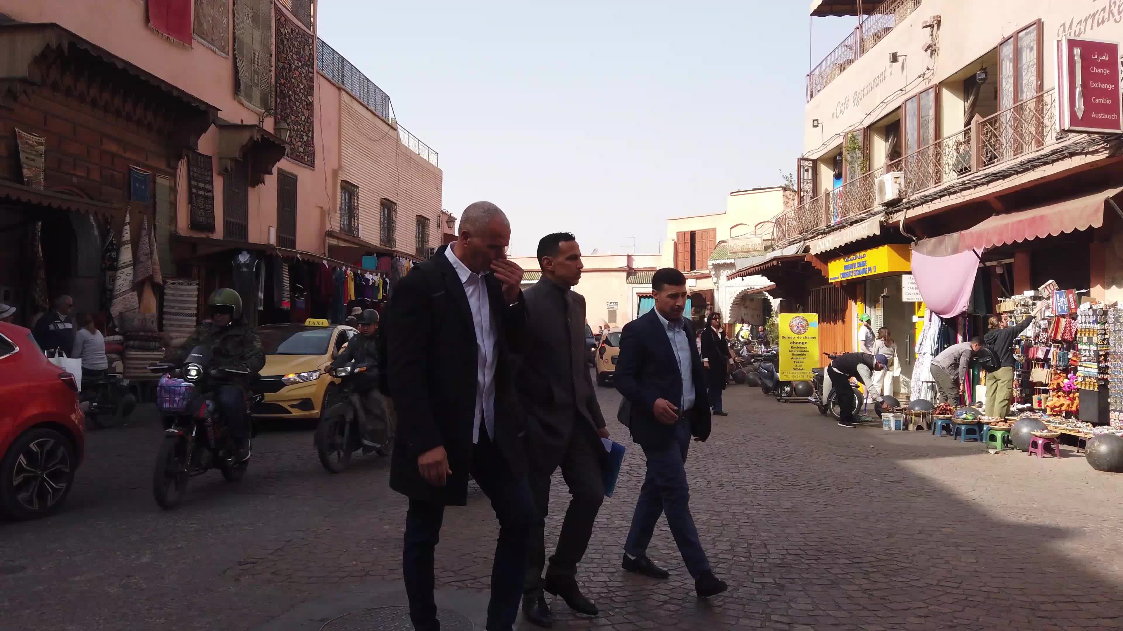 Daily life in Marrakech (Marocco) before the earthquake