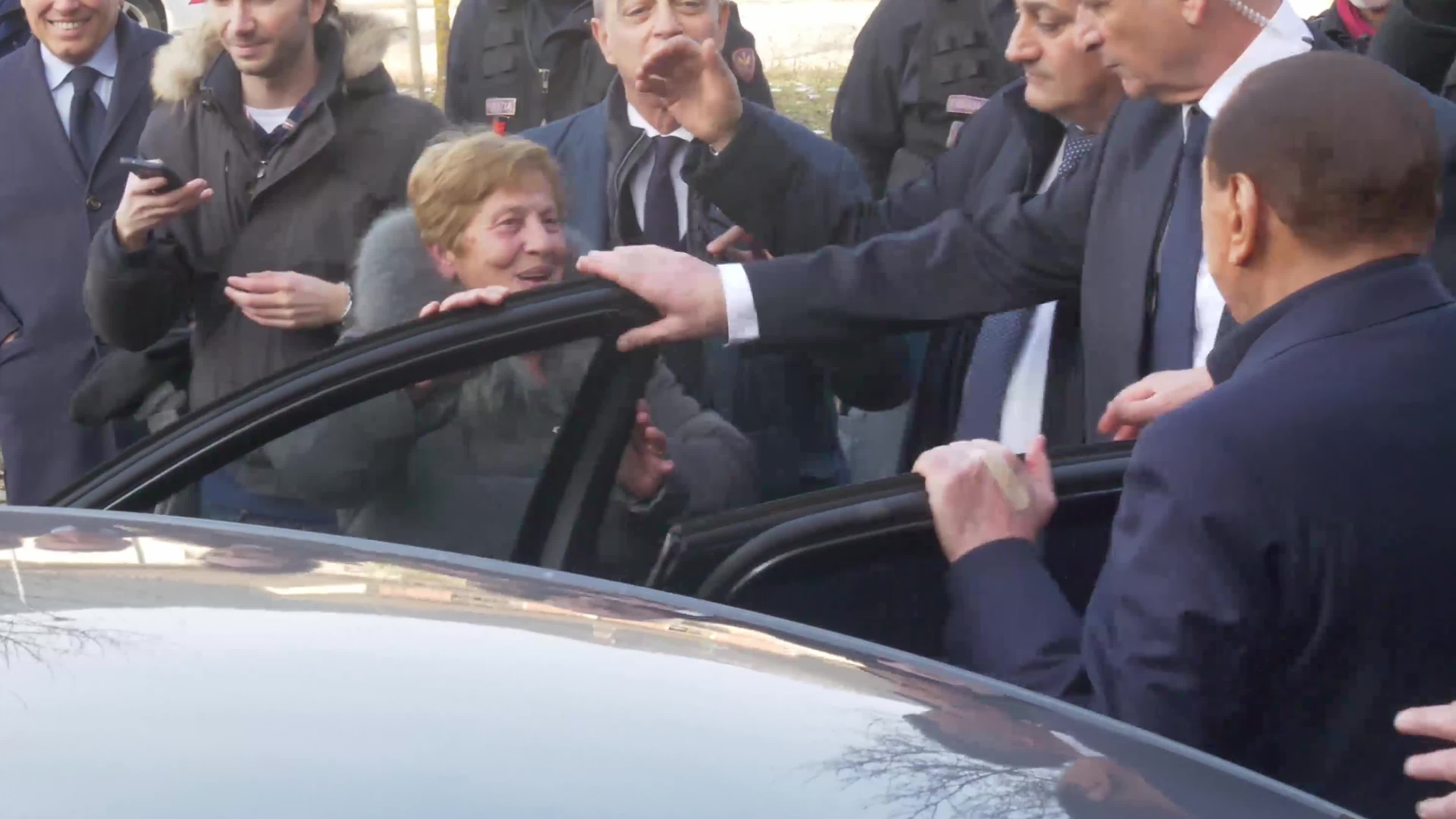 File Video Of Silvio Berlusconi In L'Aquila, Italy