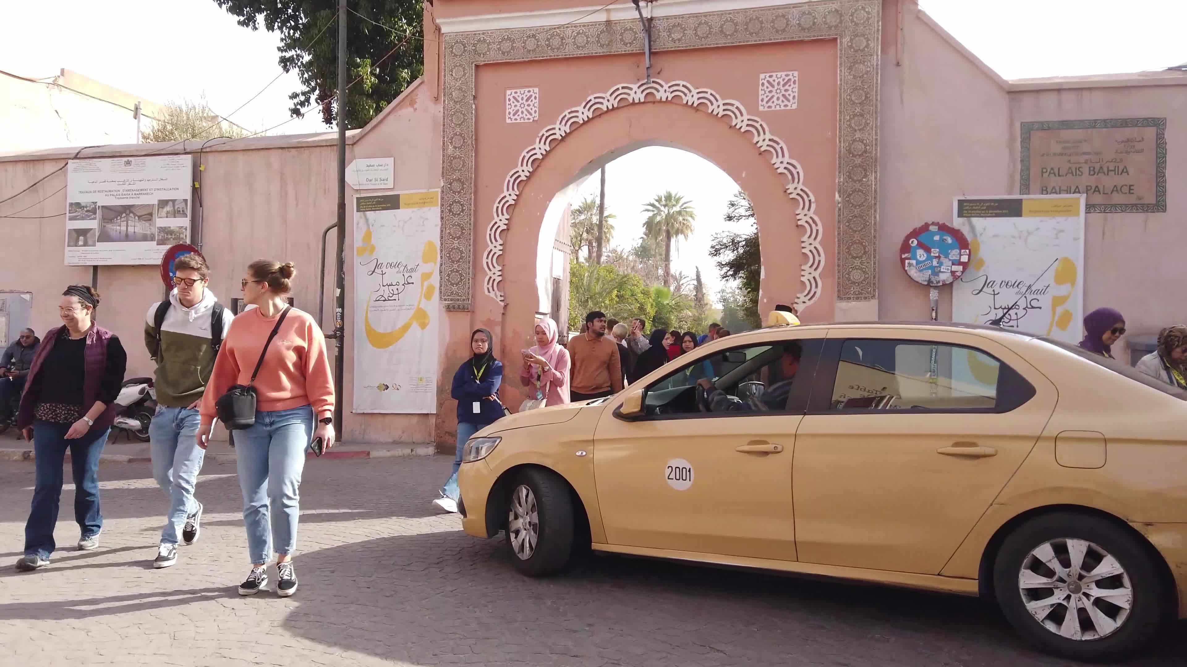 Daily life in Marrakech (Marocco) before the earthquake