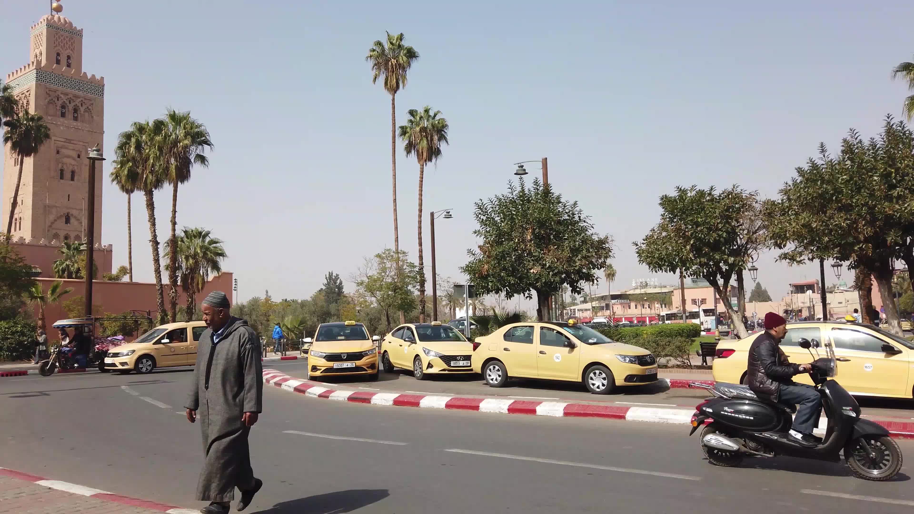 Daily life in Marrakech (Marocco) before the earthquake