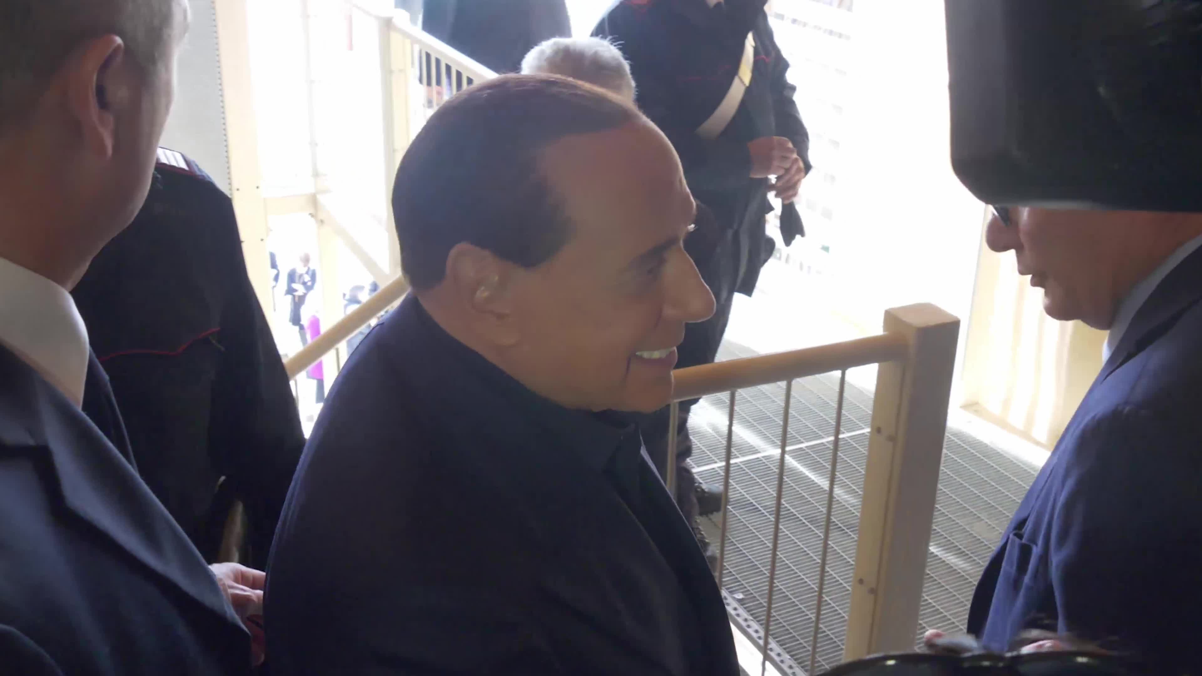 File Video Of Silvio Berlusconi In L'Aquila, Italy