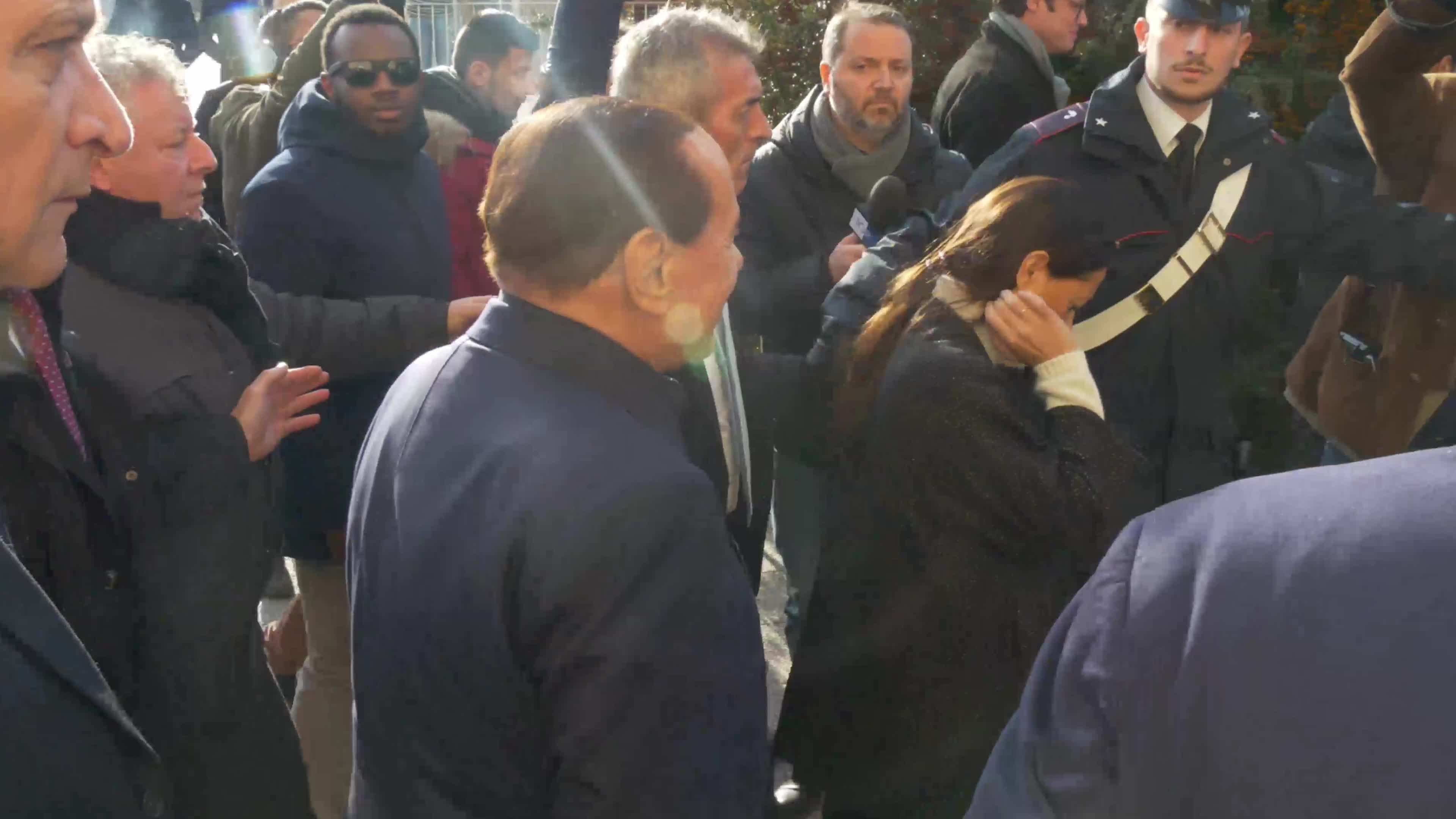 File Video Of Silvio Berlusconi In L'Aquila, Italy