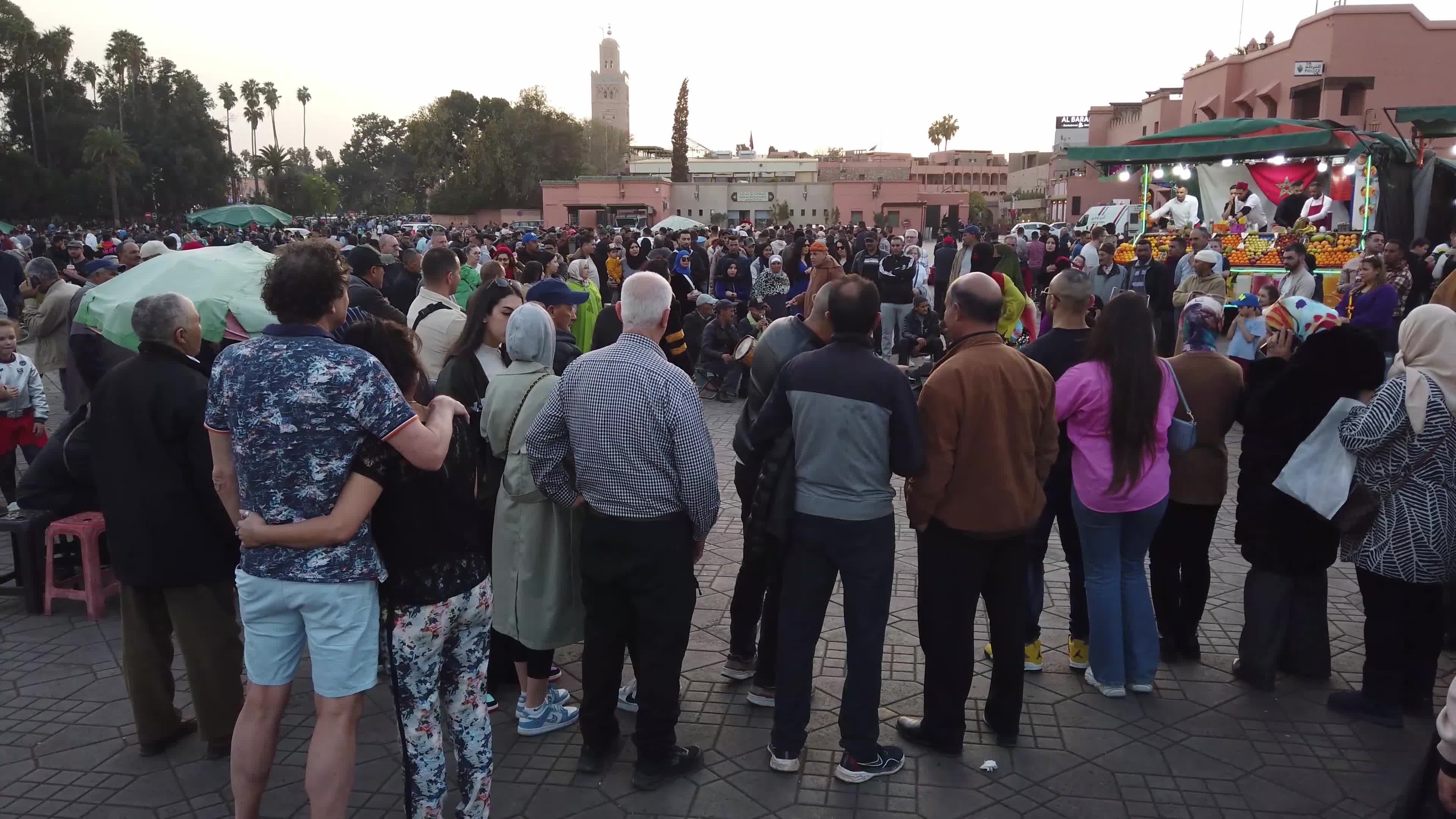 Daily life in Marrakech (Marocco) before the earthquake