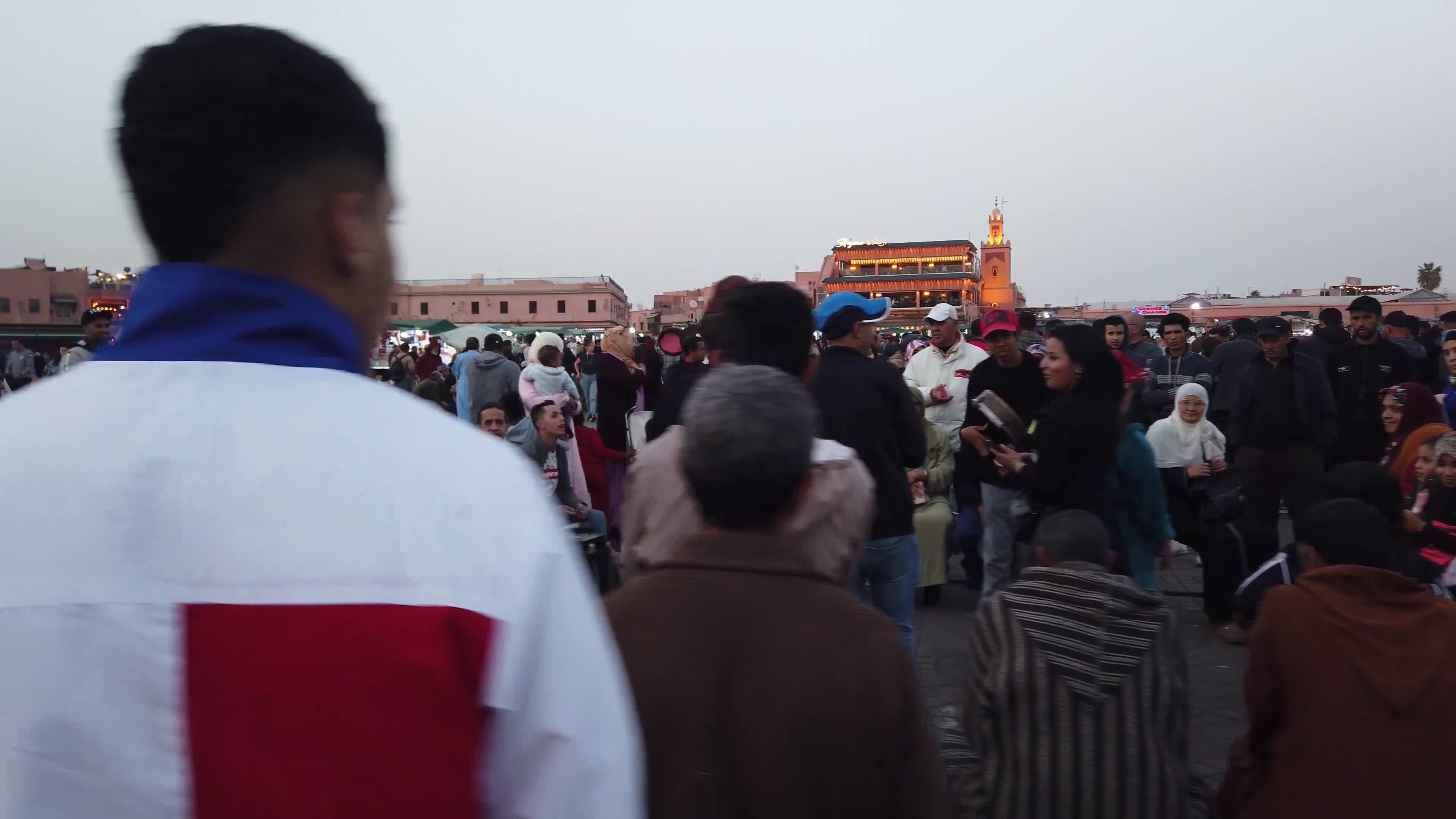Daily life in Marrakech (Marocco) before the earthquake