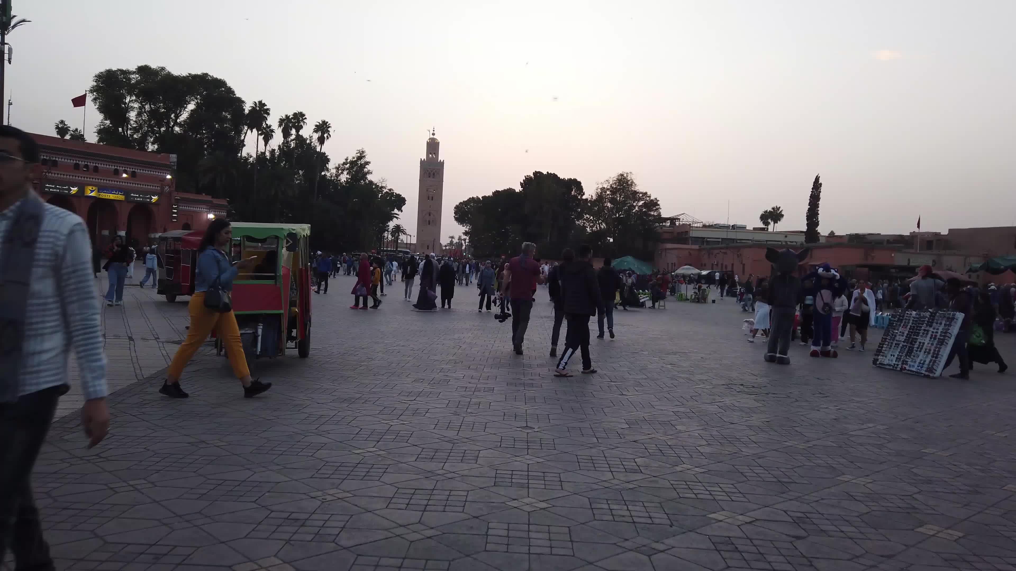 Daily life in Marrakech (Marocco) before the earthquake