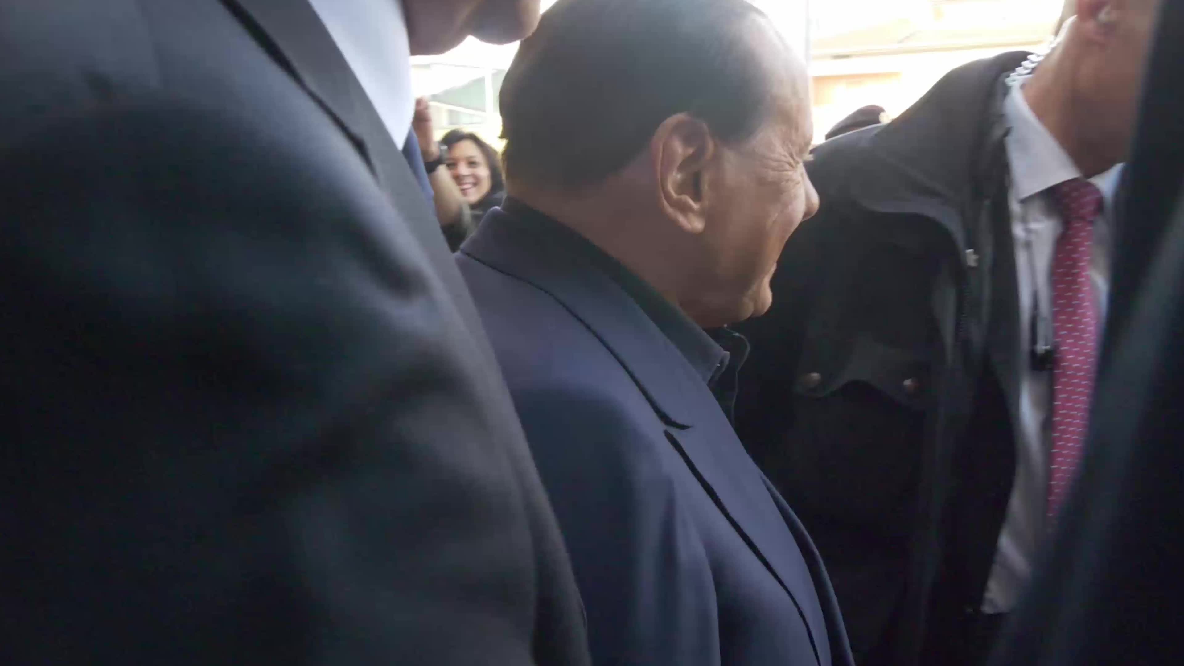 File Video Of Silvio Berlusconi In L'Aquila, Italy