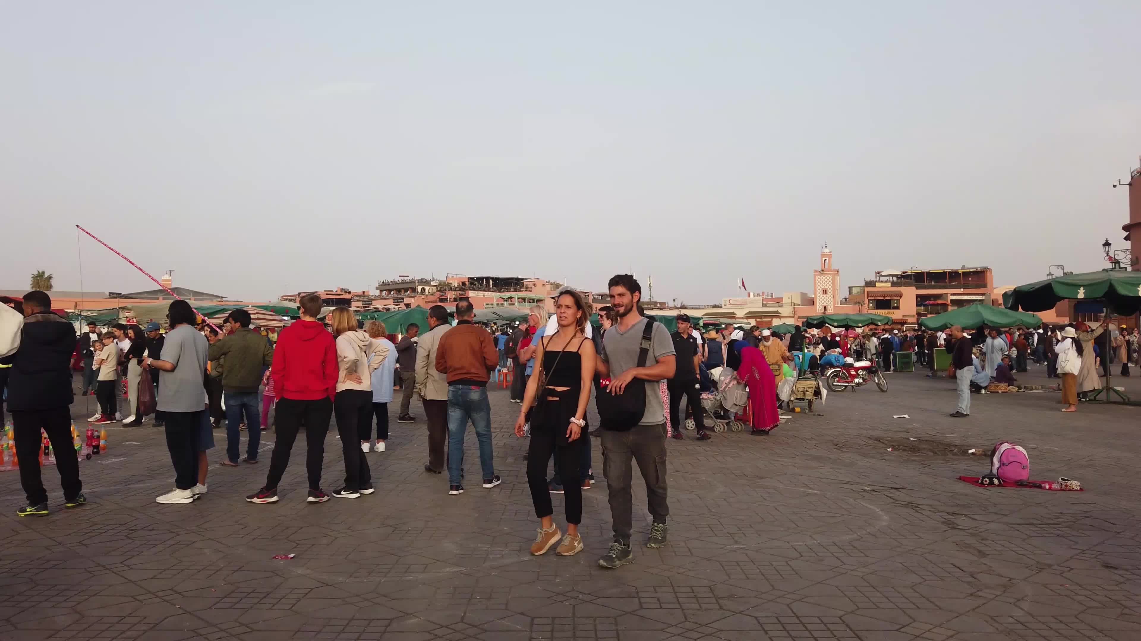 Daily life in Marrakech (Marocco) before the earthquake