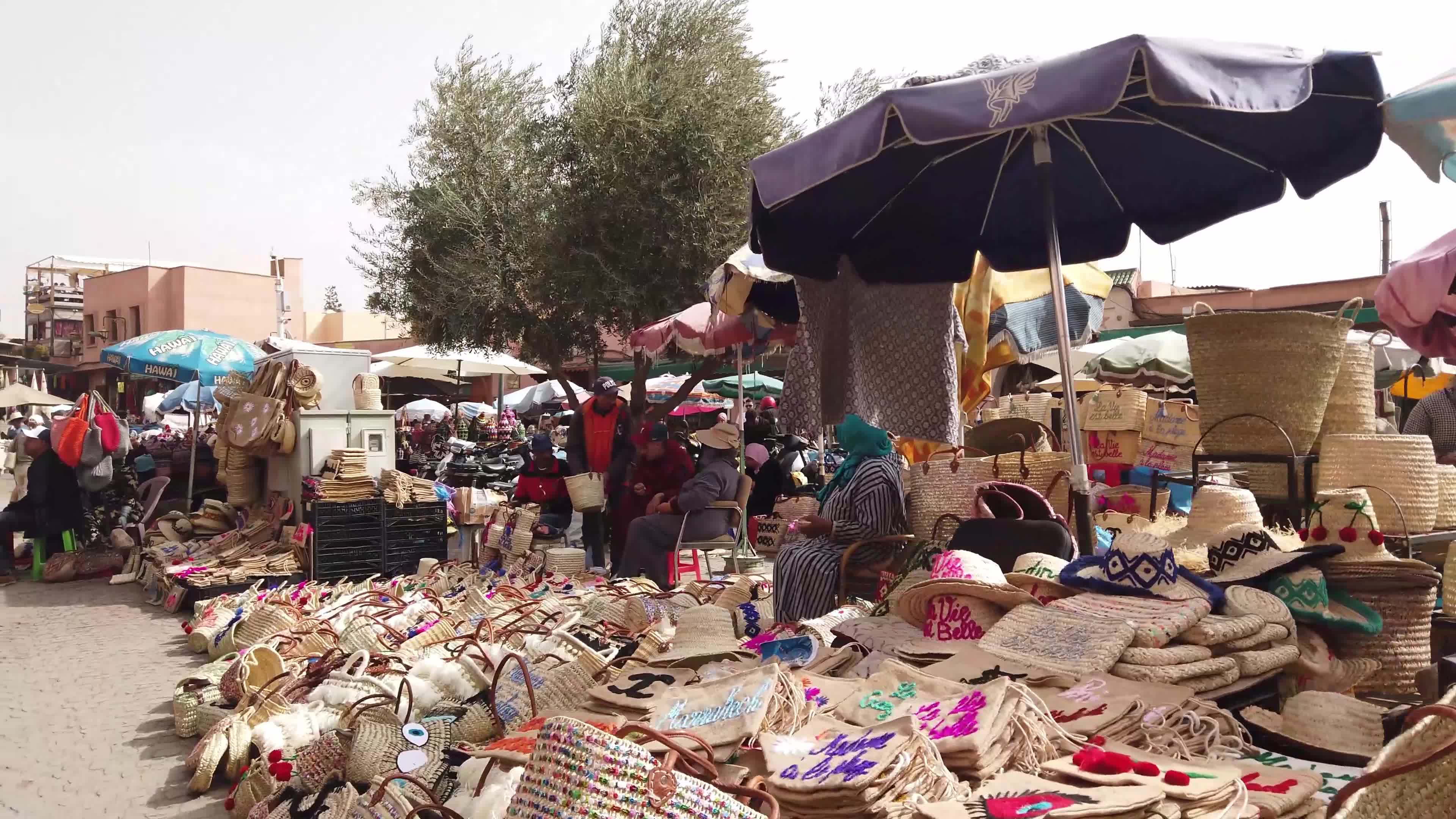 Daily life in Marrakech (Marocco) before the earthquake