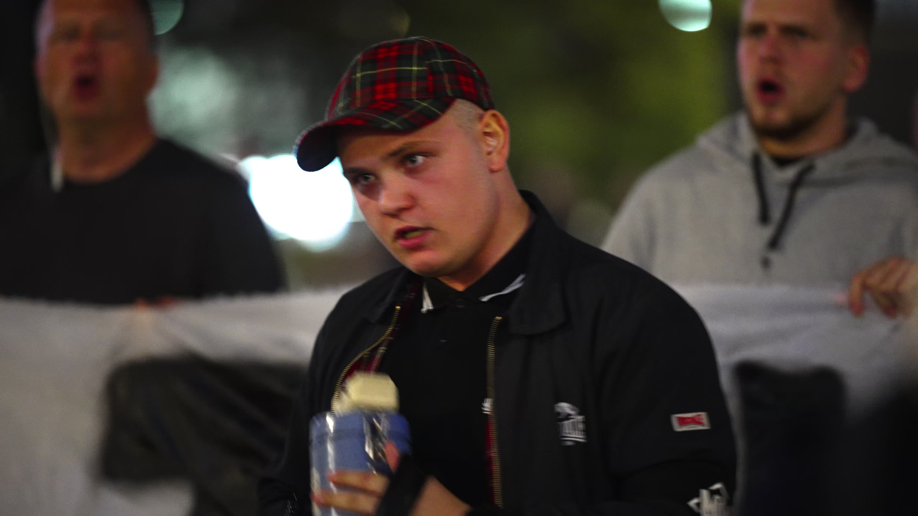 Far-right protest rally against Polish migrant drama film