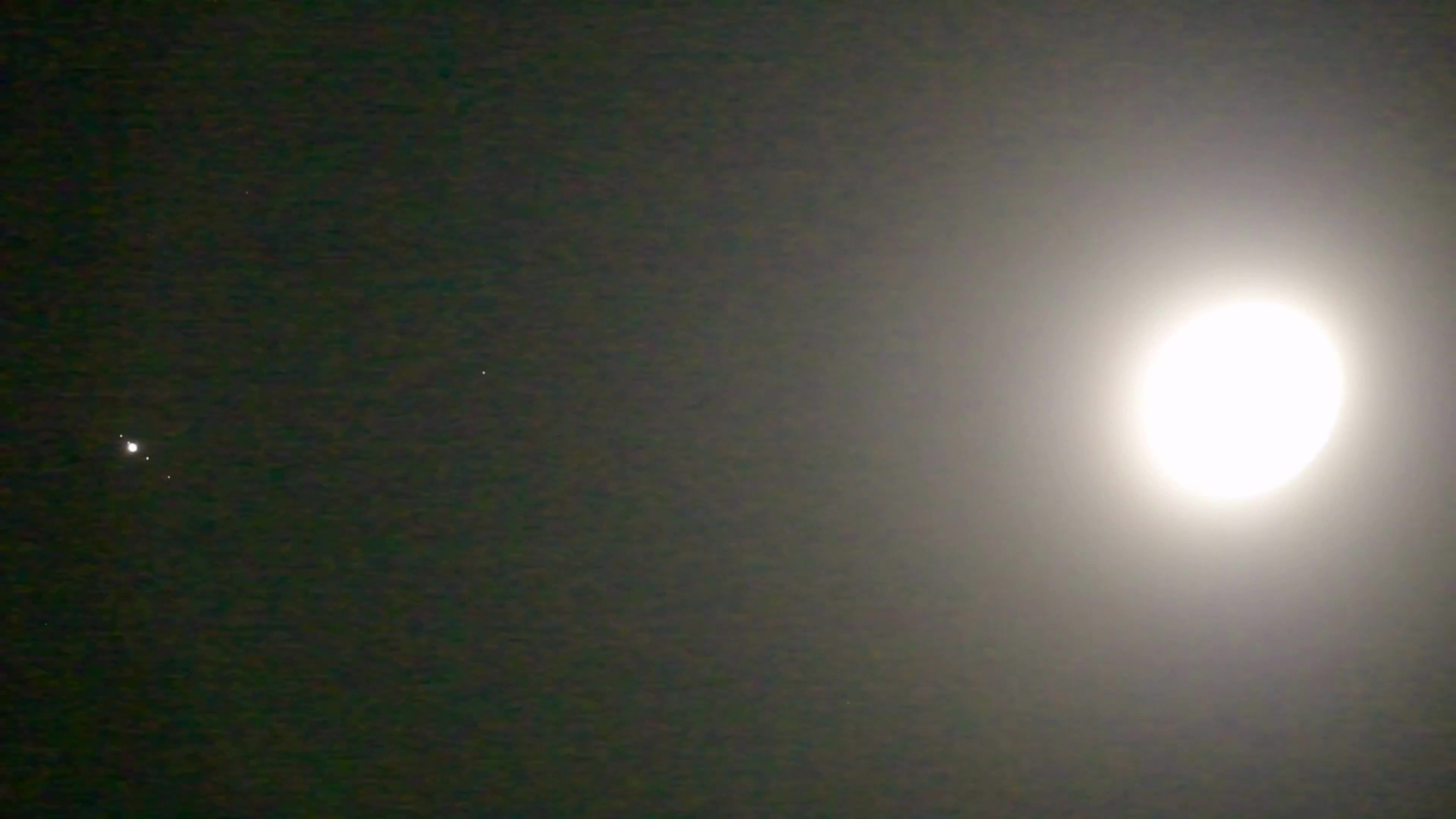 Moon Jupiter Conjunction
