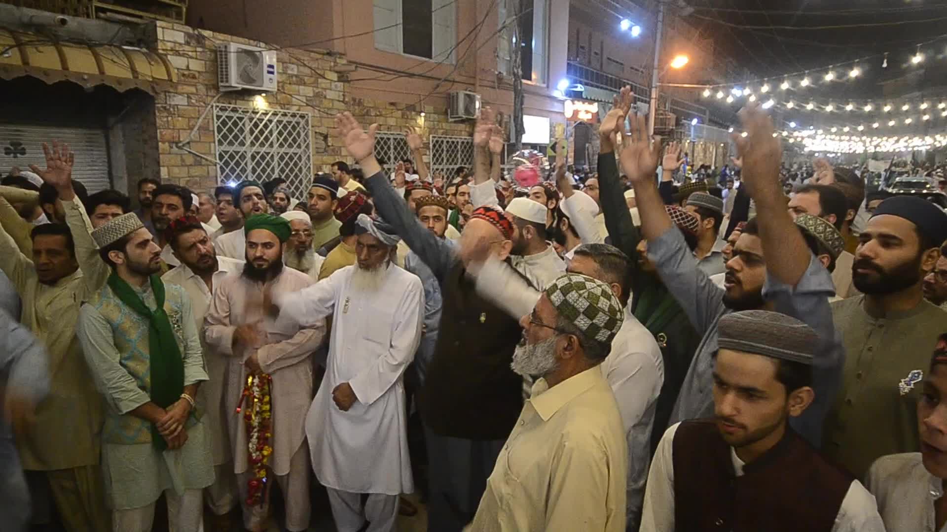 Mawlid al-Nabi in Pakistan's Peshawar 