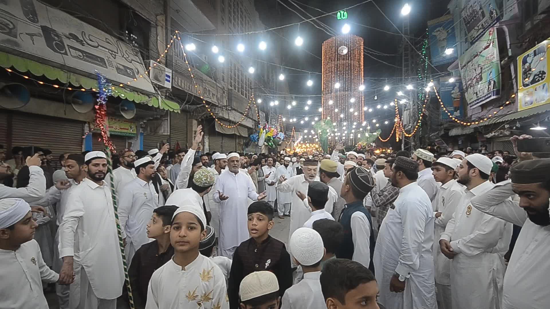 Mawlid al-Nabi in Pakistan's Peshawar 