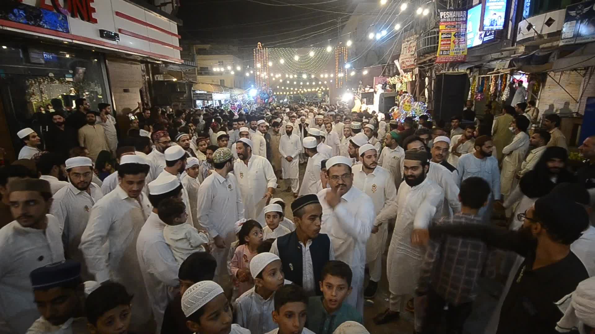 Mawlid al-Nabi in Pakistan's Peshawar 