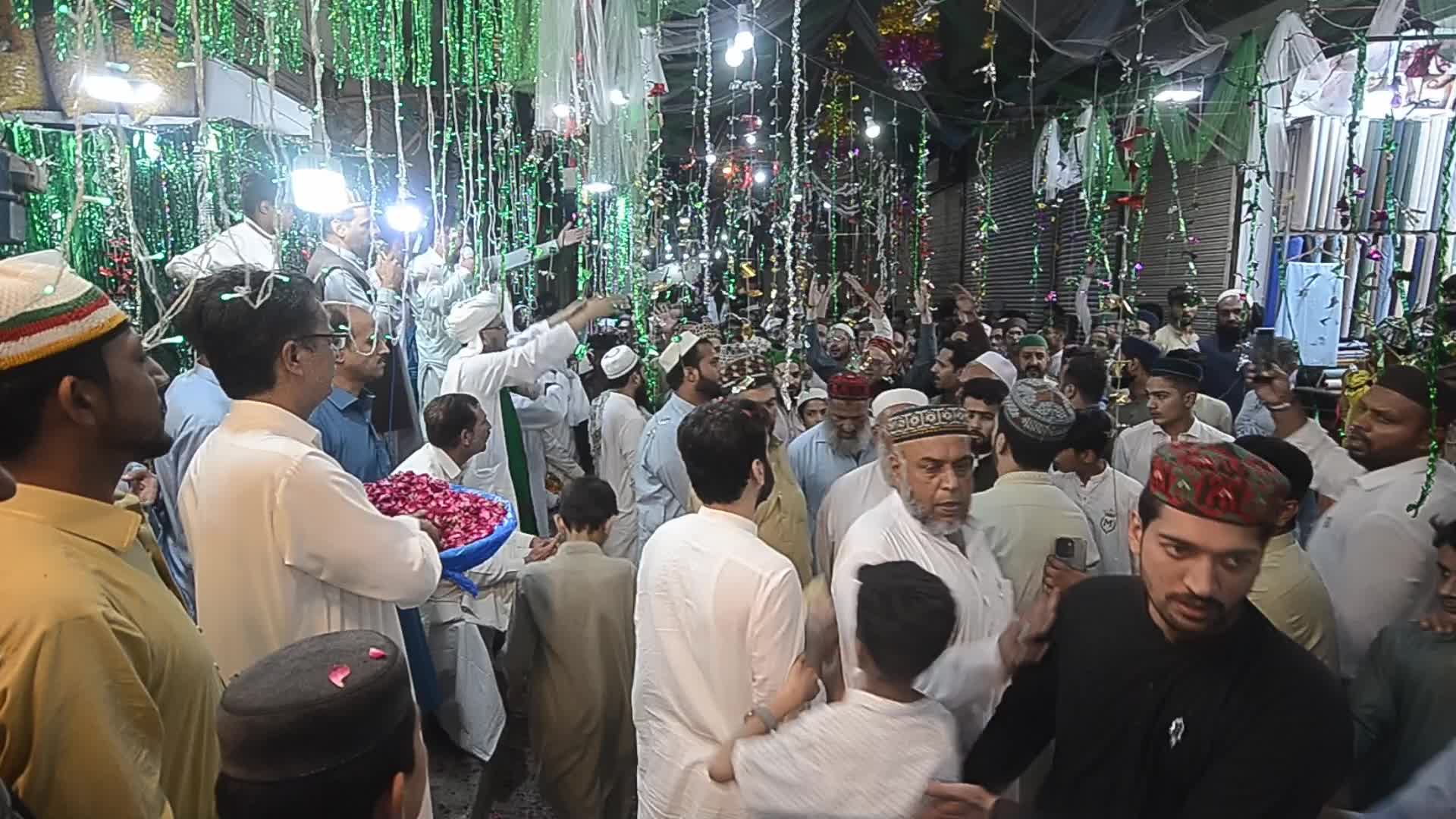 Mawlid al-Nabi in Pakistan's Peshawar 