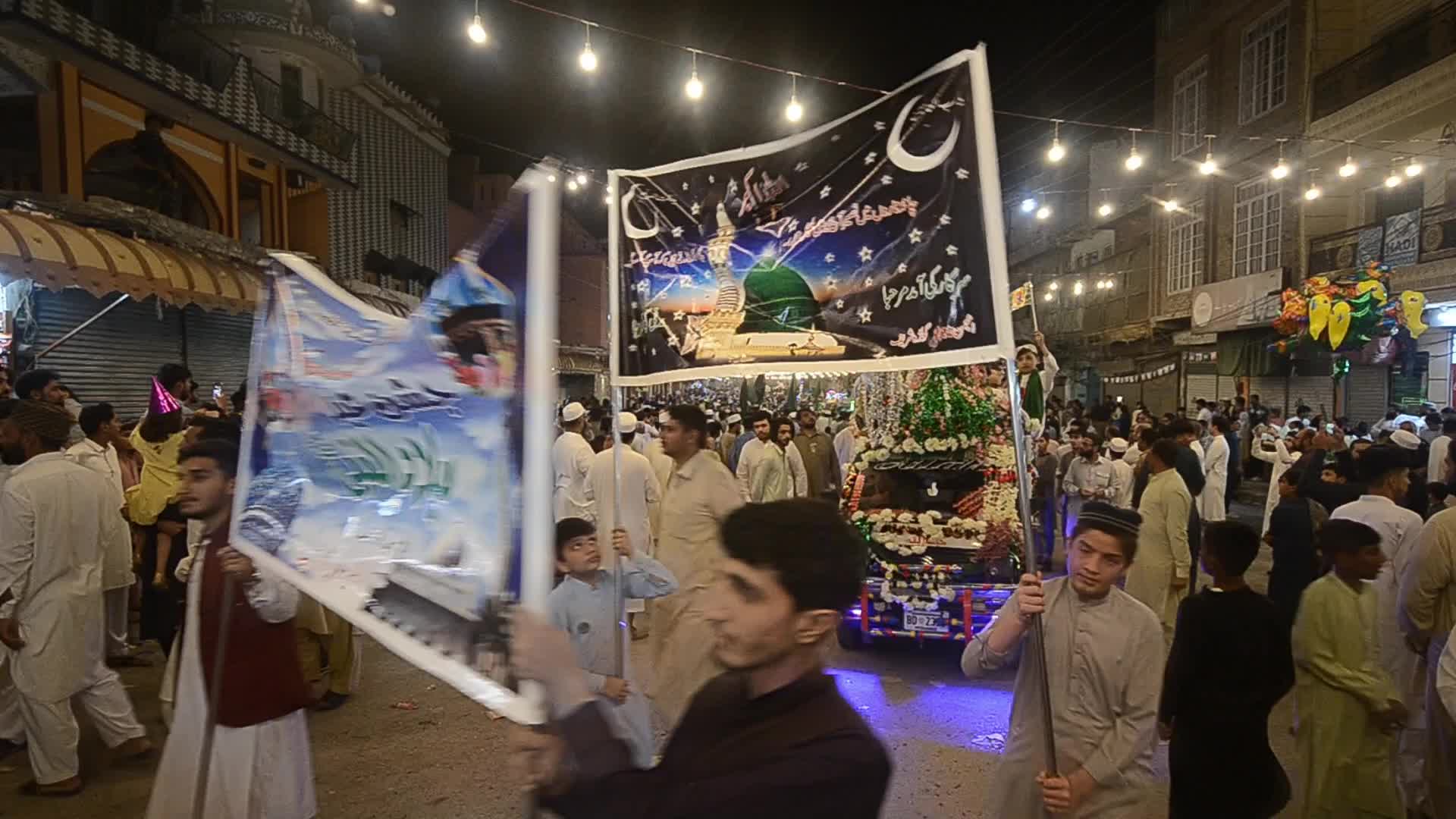 Mawlid al-Nabi in Pakistan's Peshawar 