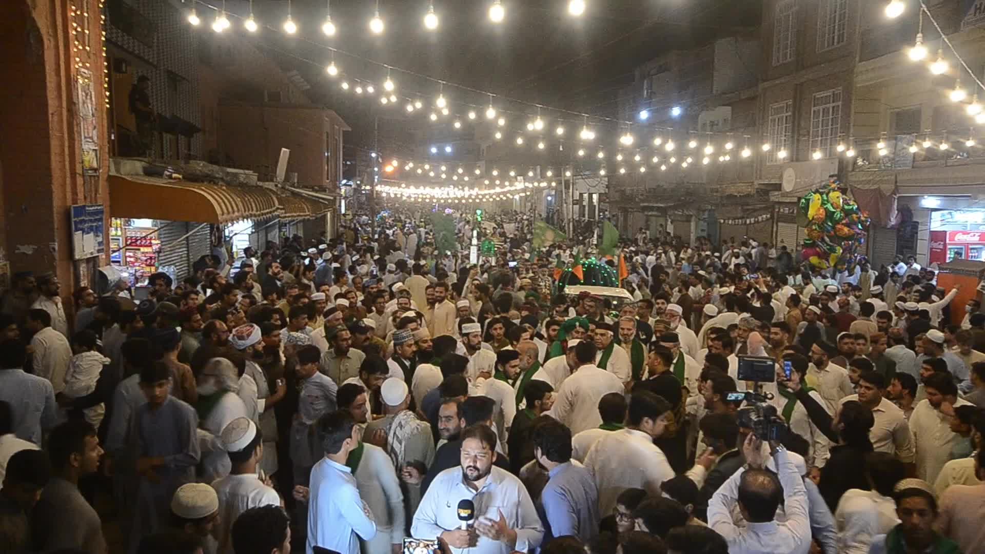 Mawlid al-Nabi in Pakistan's Peshawar 