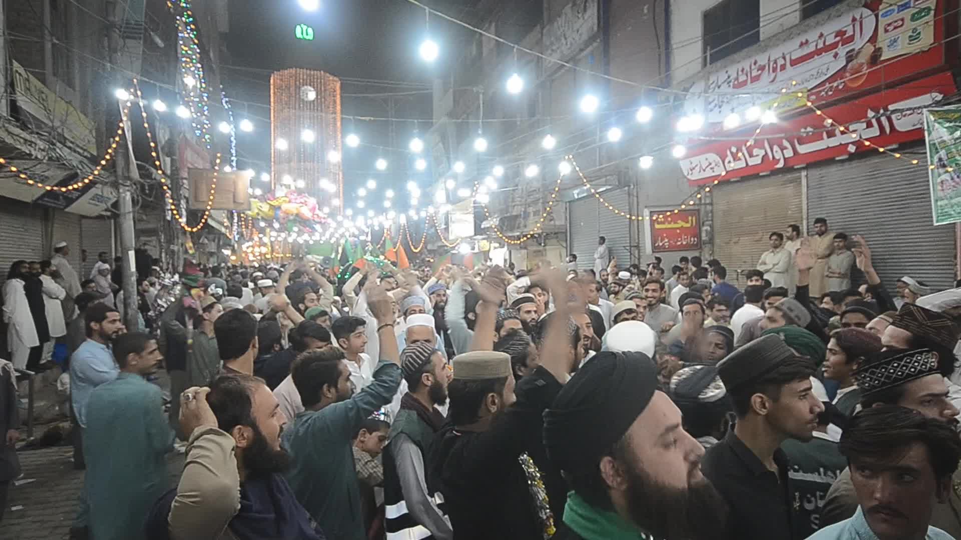 Mawlid al-Nabi in Pakistan's Peshawar 