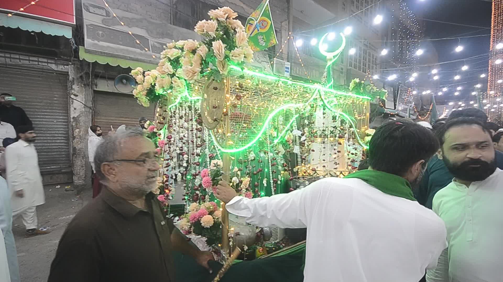Mawlid al-Nabi in Pakistan's Peshawar 