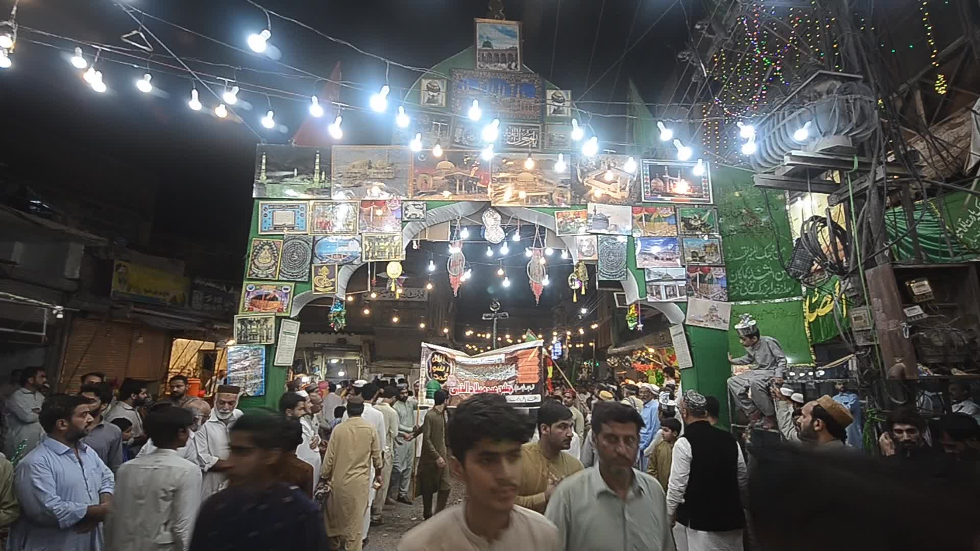 Mawlid al-Nabi in Pakistan's Peshawar 