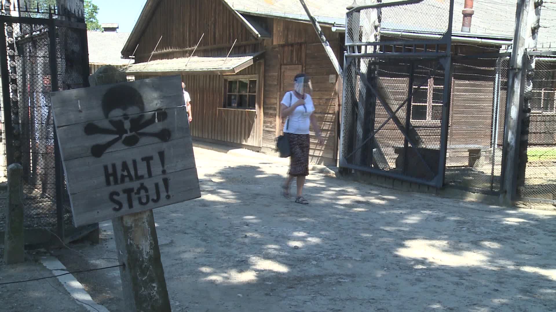 Former Nazi German concentration  camp Auschwitz-Birkenau