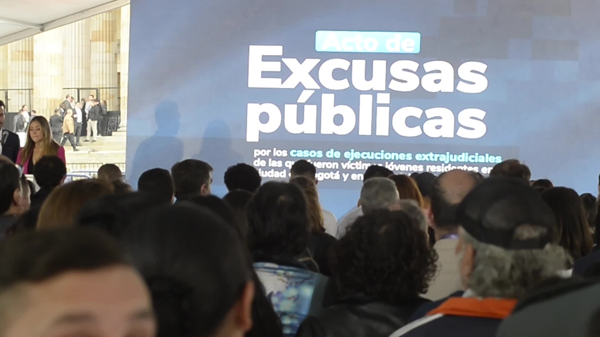 Colombian Government Hosts a Public Apology on False Positive Cases