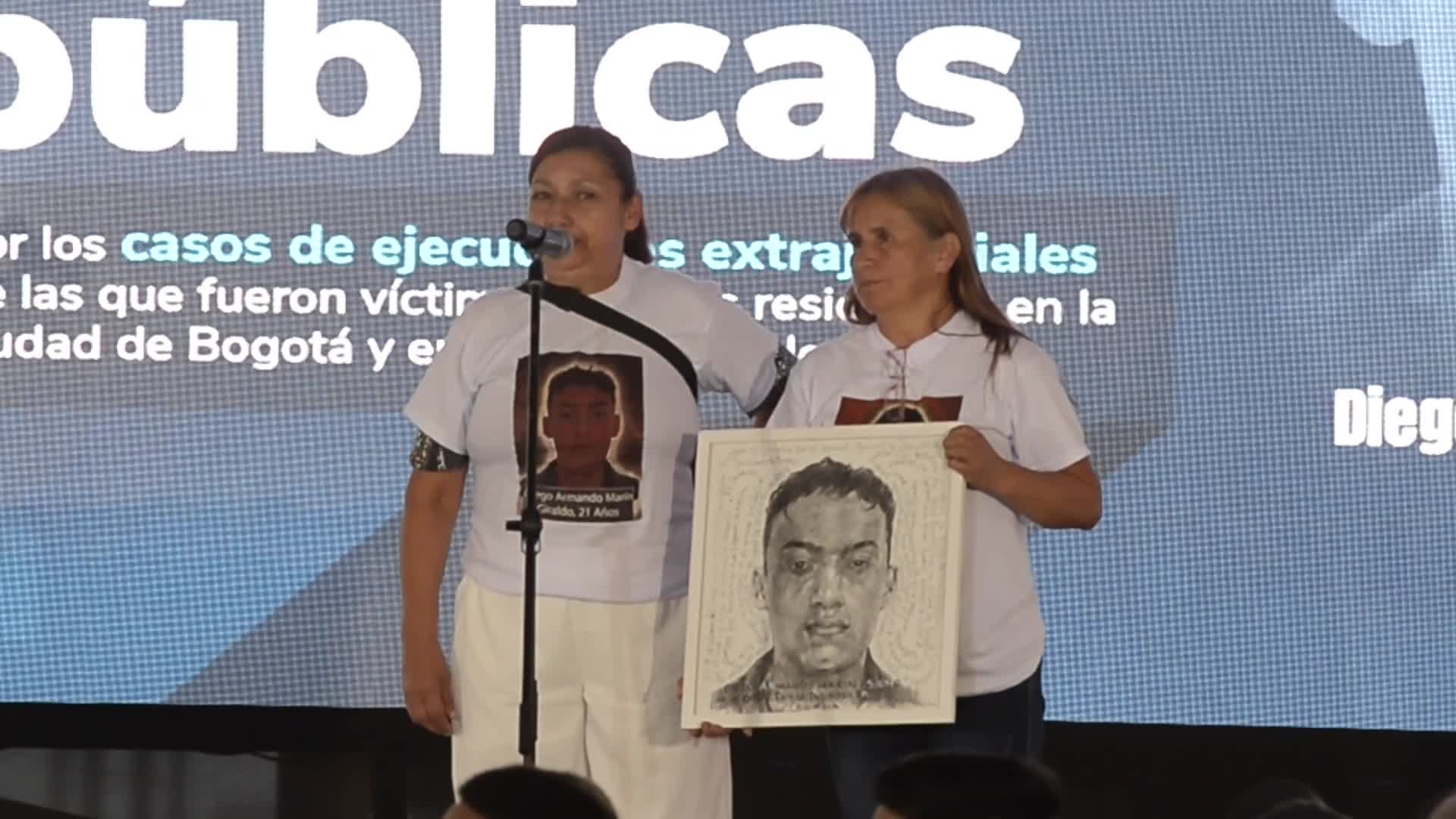Colombian Government Hosts a Public Apology on False Positive Cases