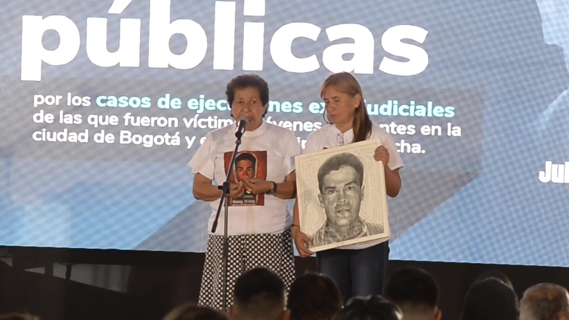 Colombian Government Hosts a Public Apology on False Positive Cases