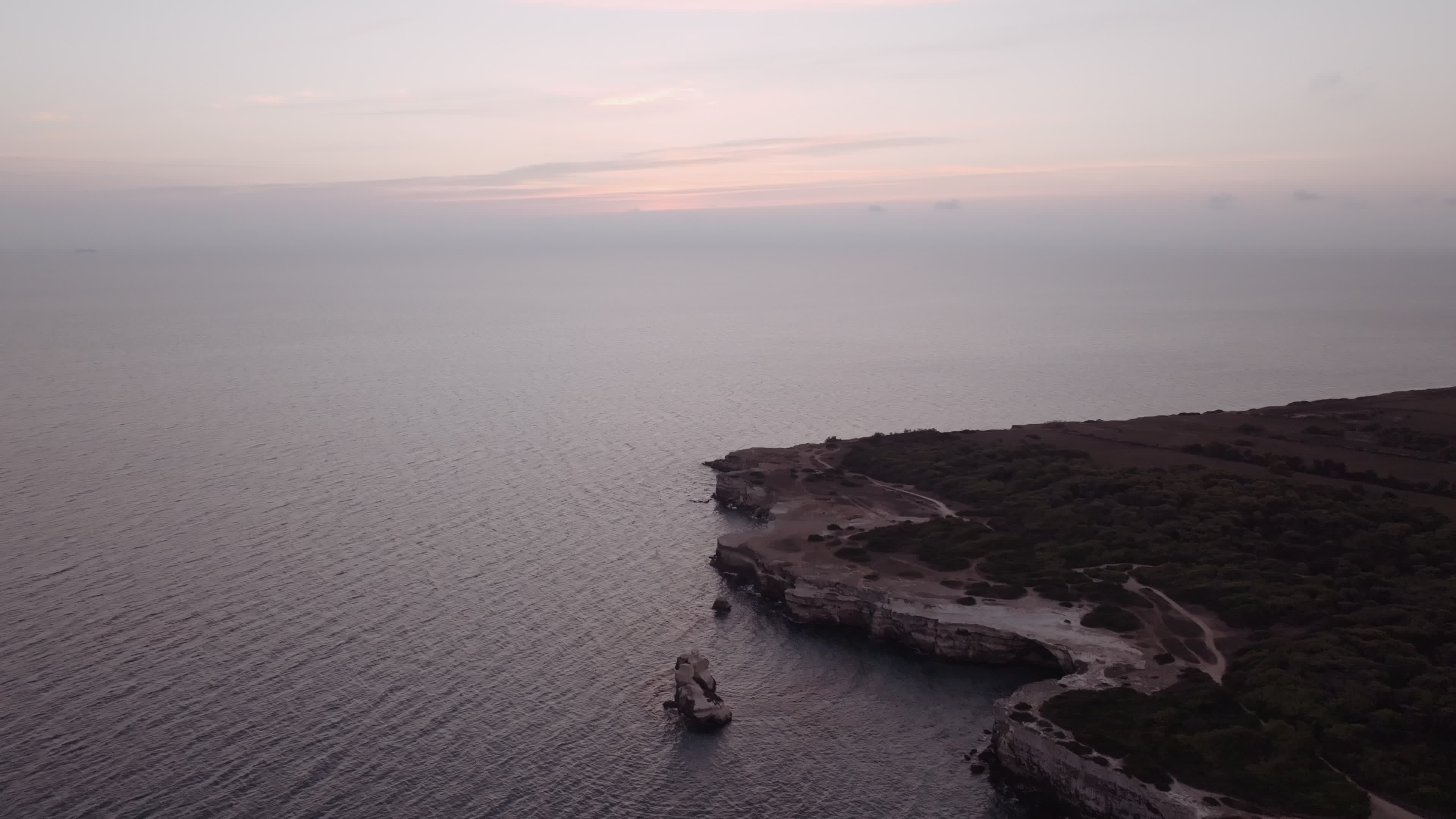 Two Sisters Rocks At Sunrise
