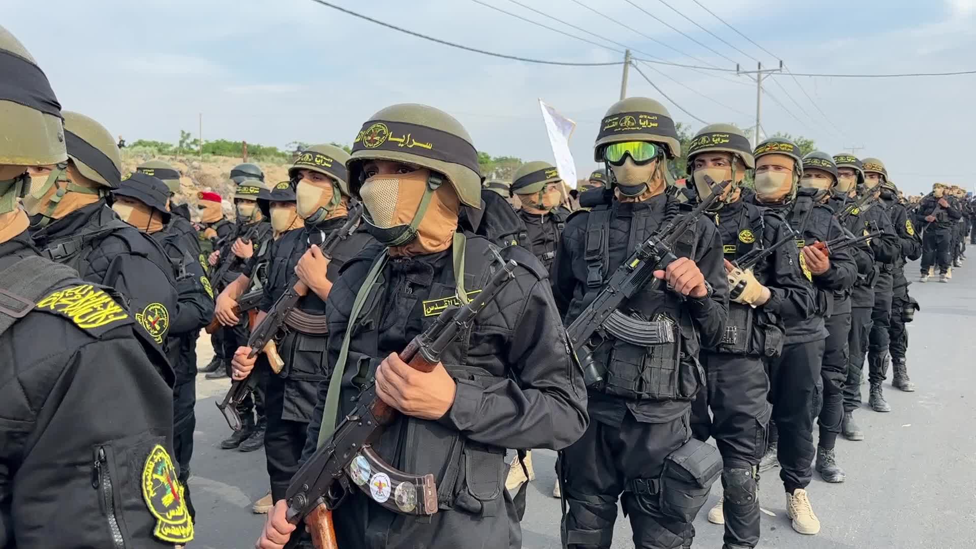 Military Parade In Gaza, Palestine