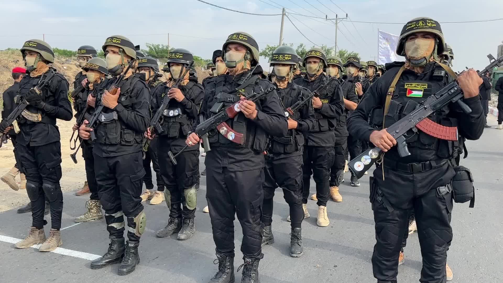 Military Parade In Gaza, Palestine