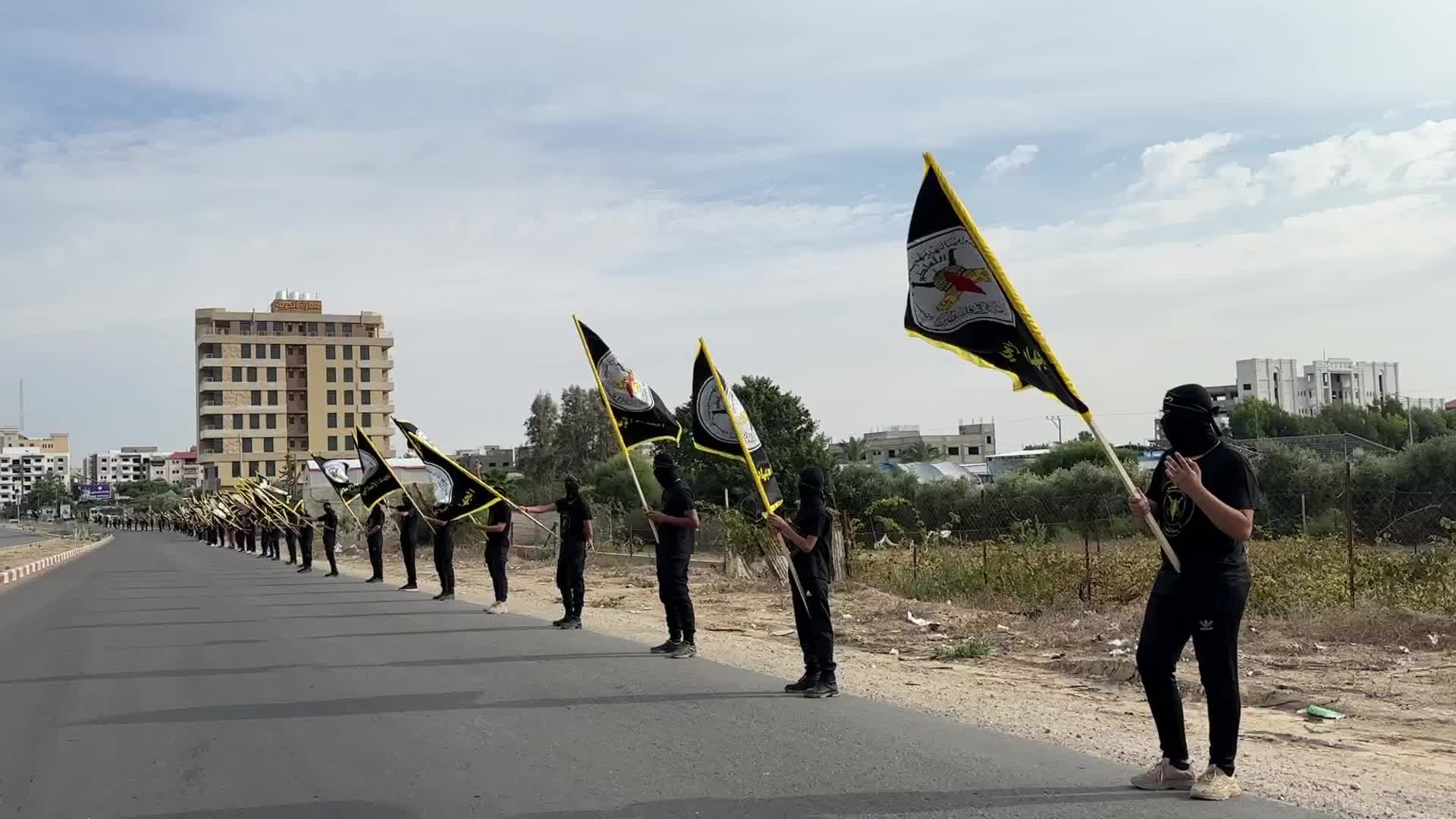 Military Parade In Gaza, Palestine
