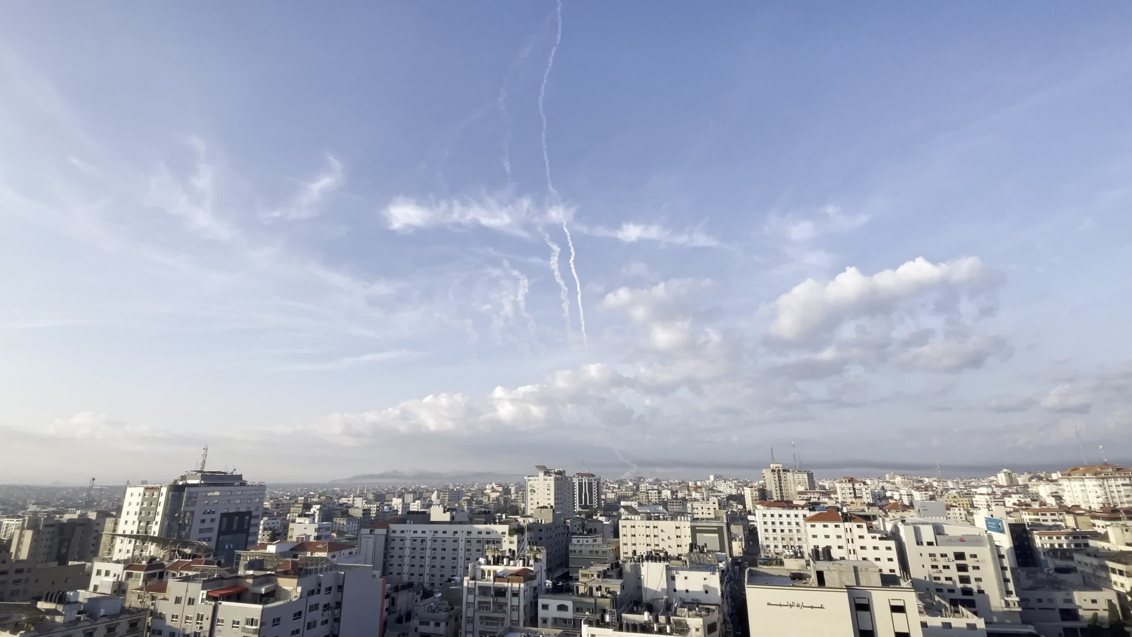 Rockets Fired From Gaza To Isreal