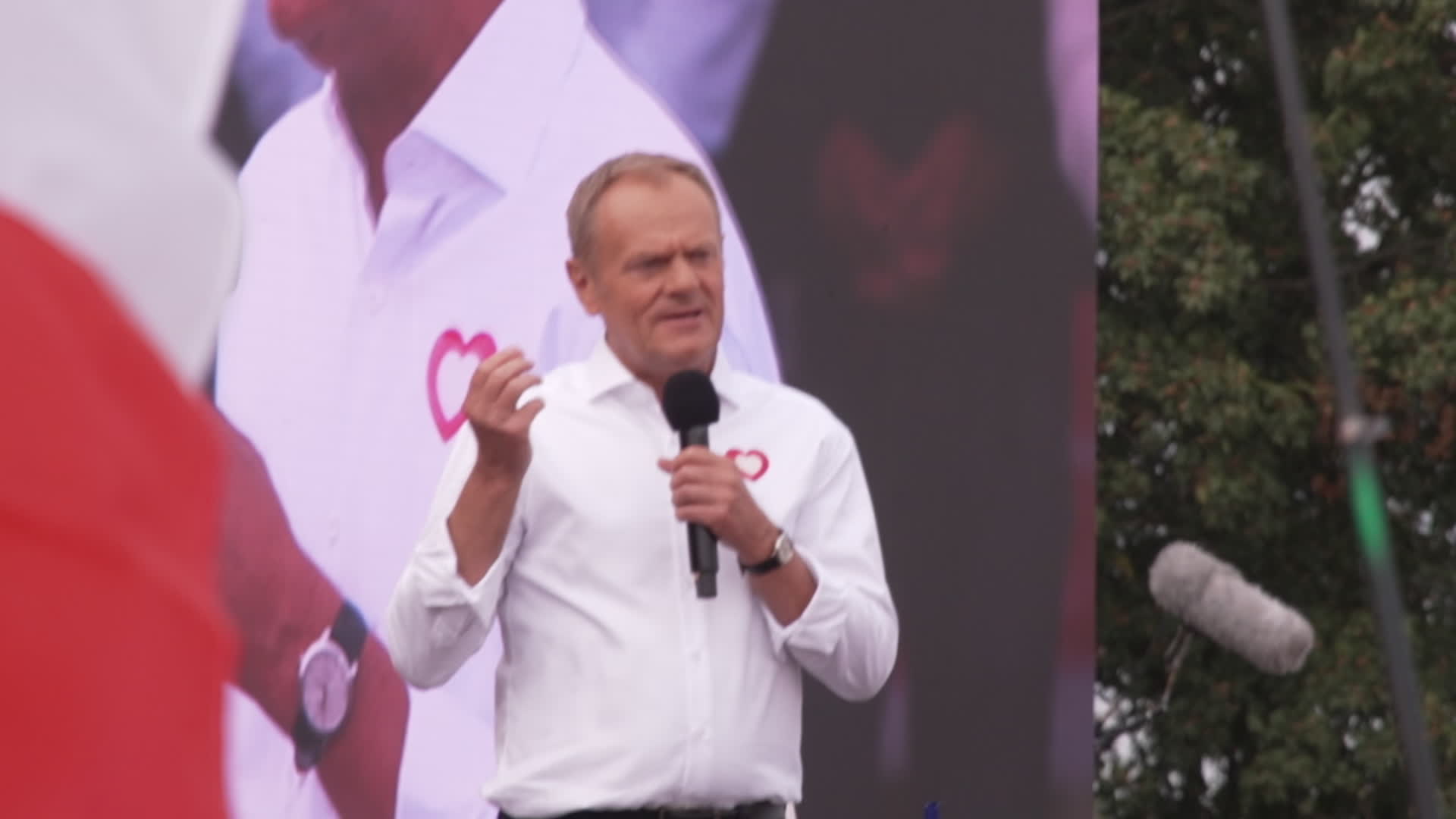 Million take part in opposition rally ahead of elections in Poland