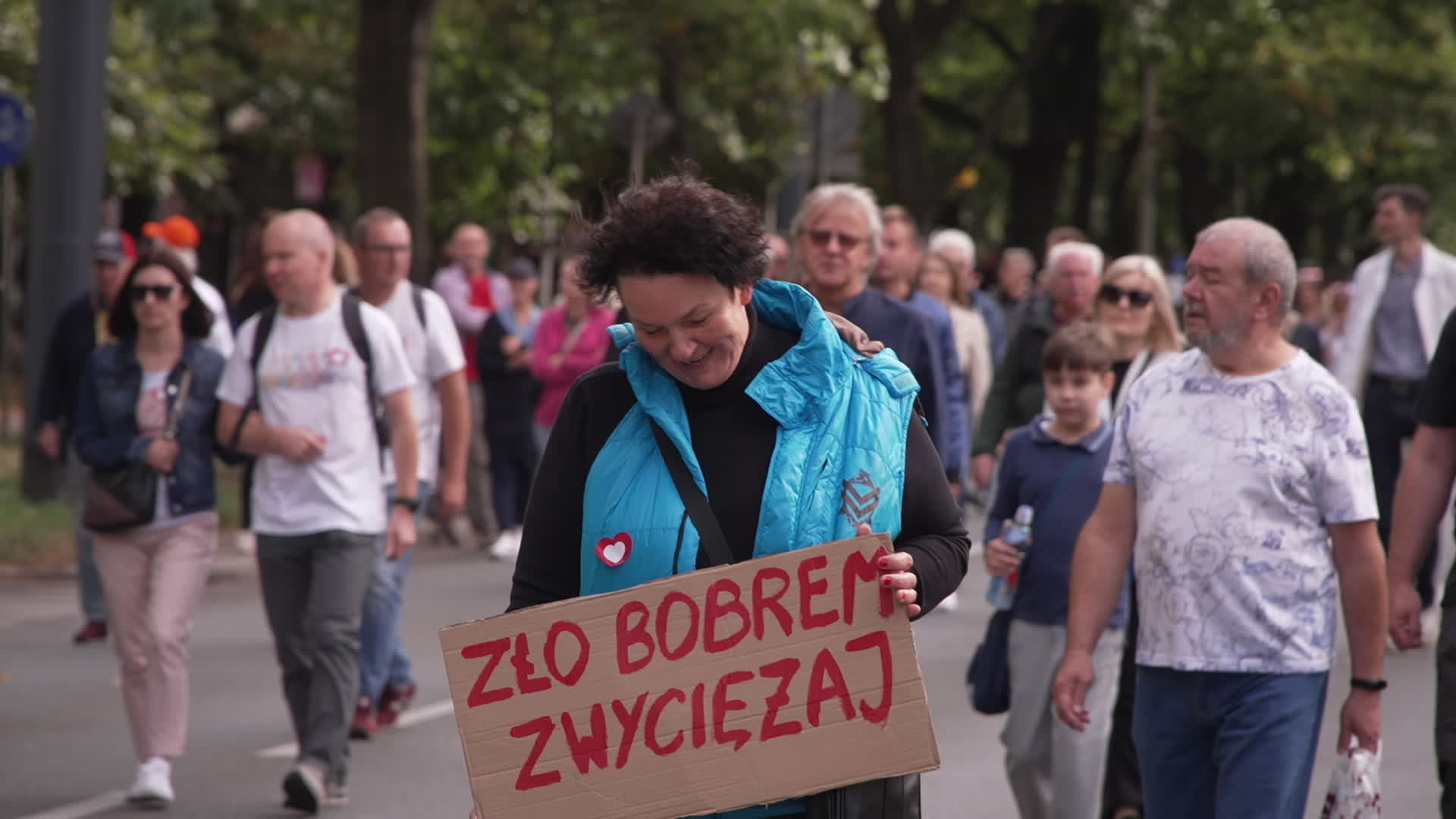 Million take part in opposition rally ahead of elections in Poland