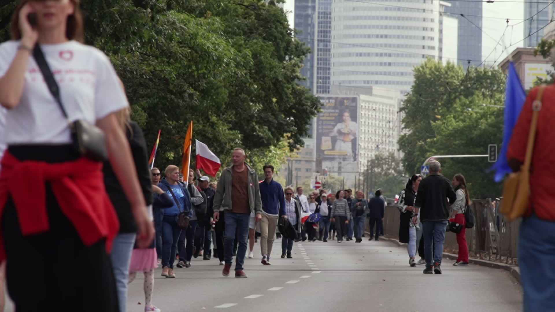 Million take part in opposition rally ahead of elections in Poland