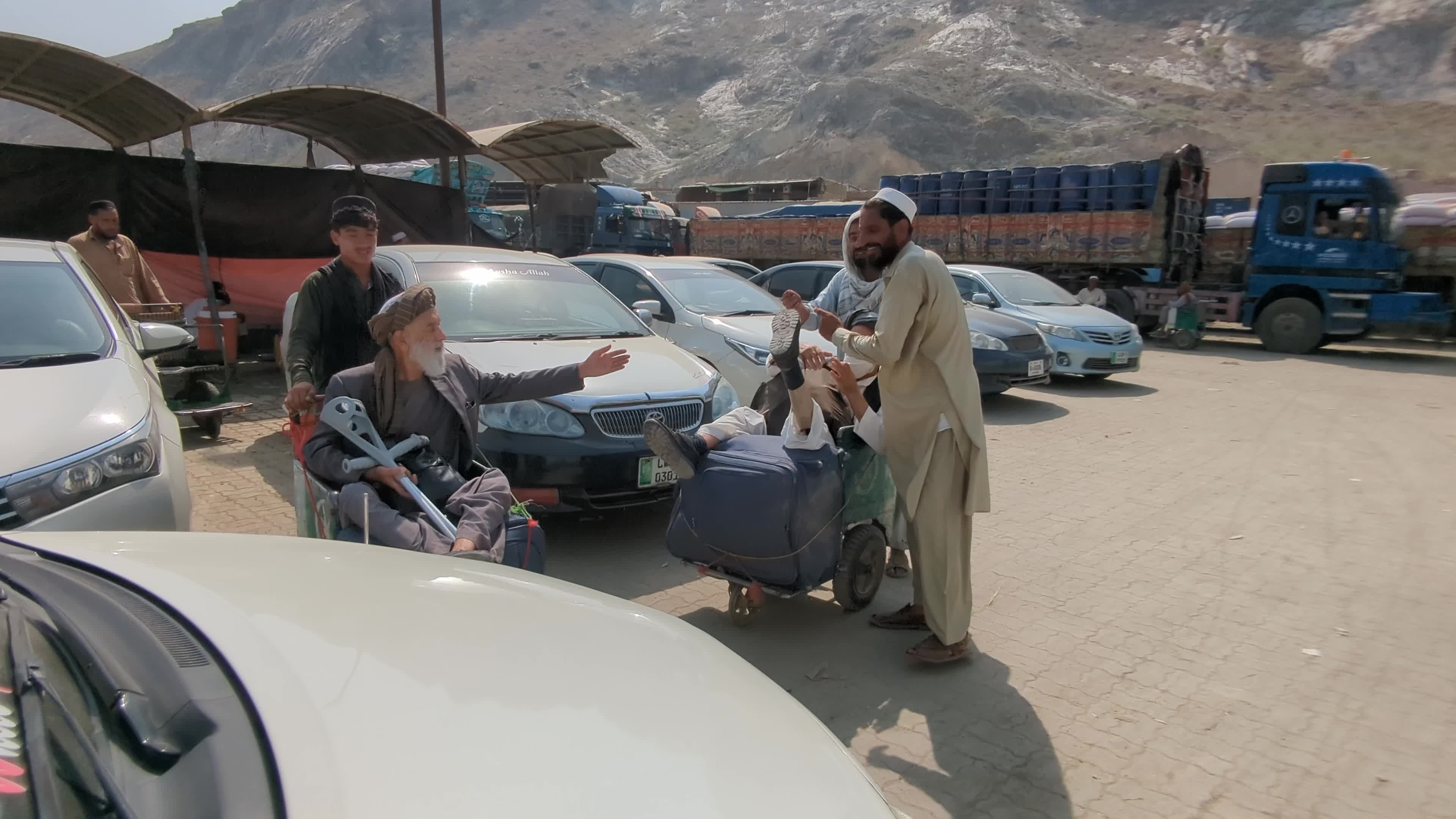 Afghan refugee camp demolished as government deadline to expulsion approach 
