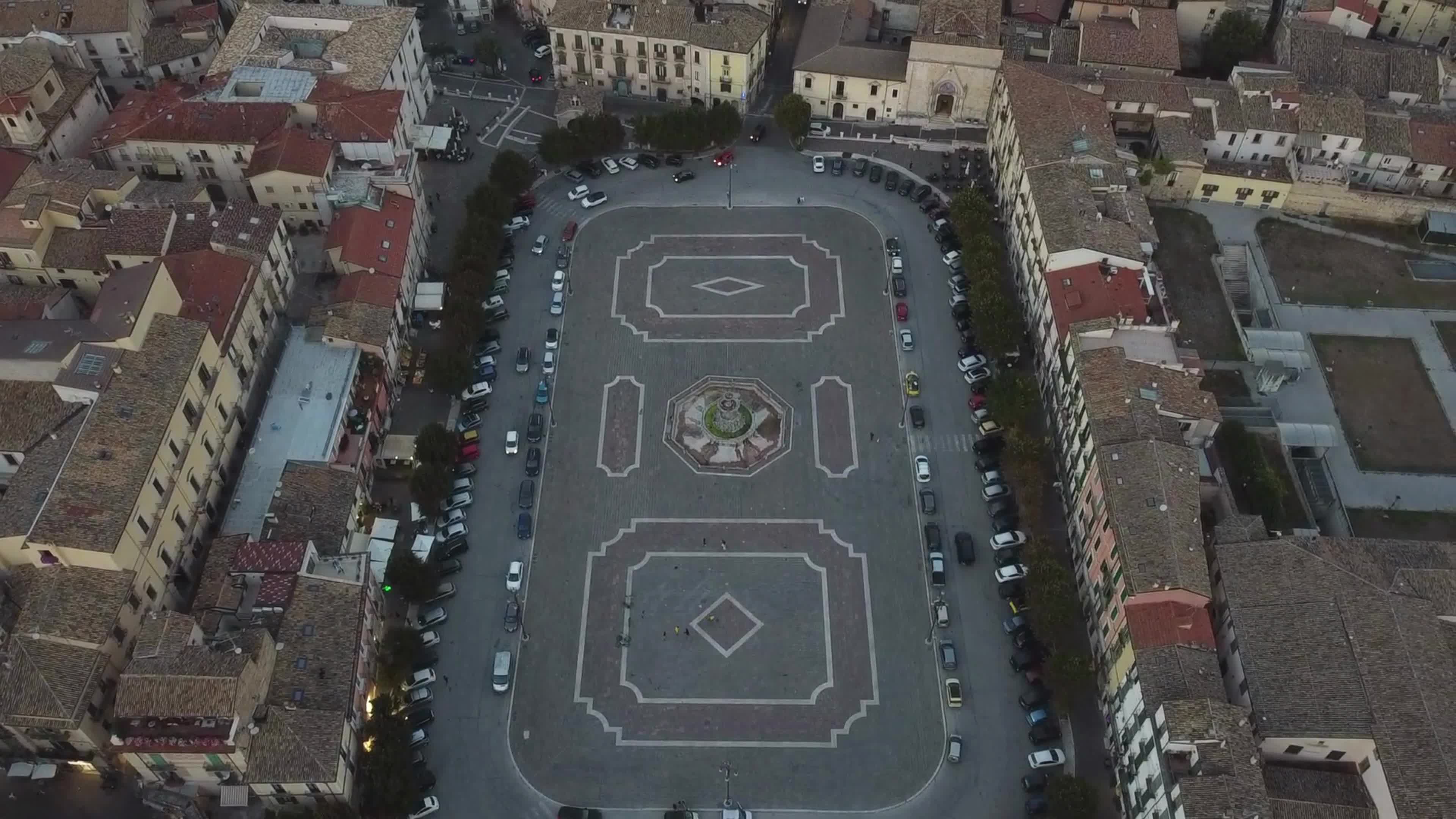Aerial View Of Sulmona, Italy