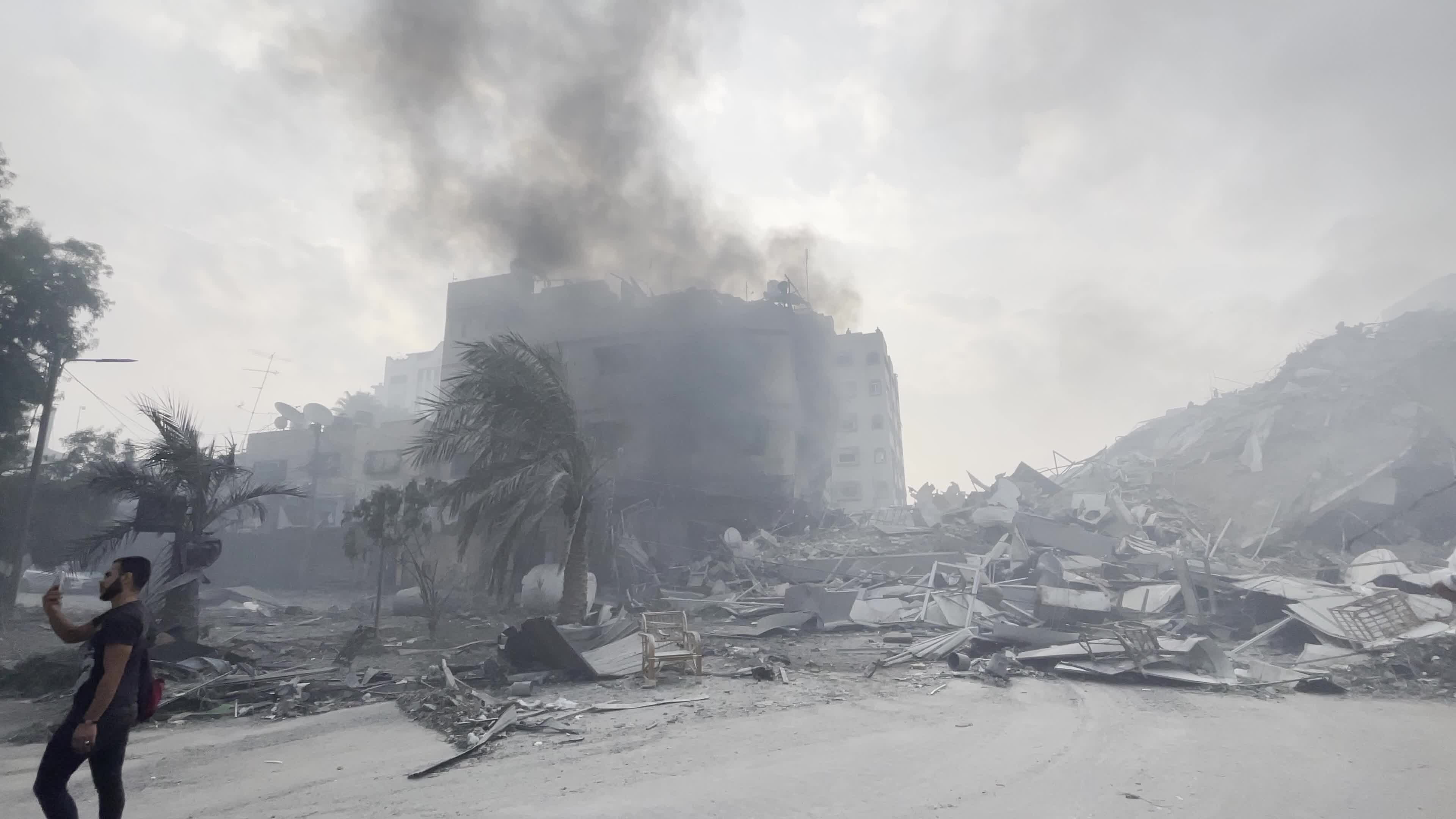 Israeli Airstrike In Gaza