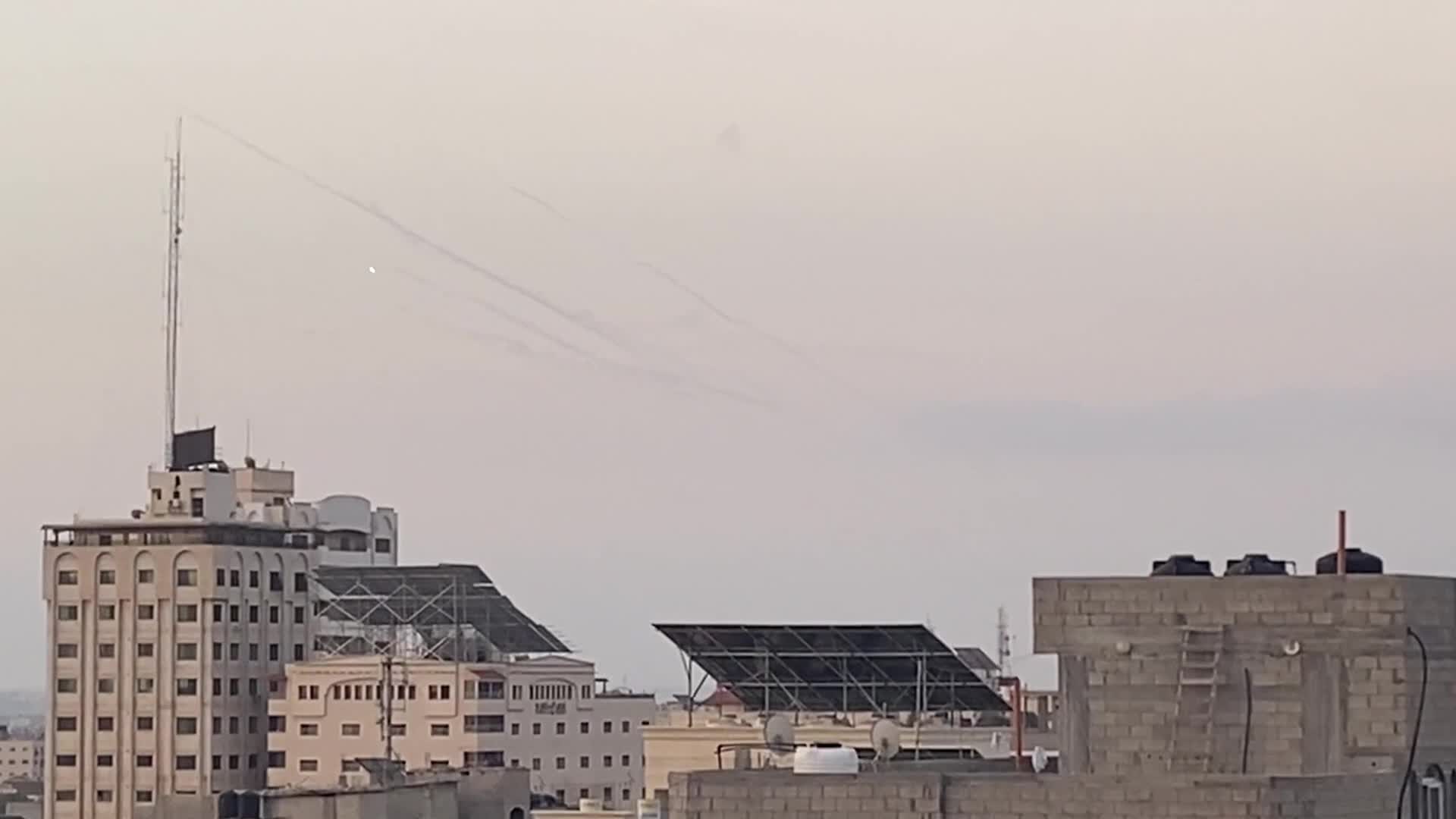 Rockets Fired From Gaza To Israel