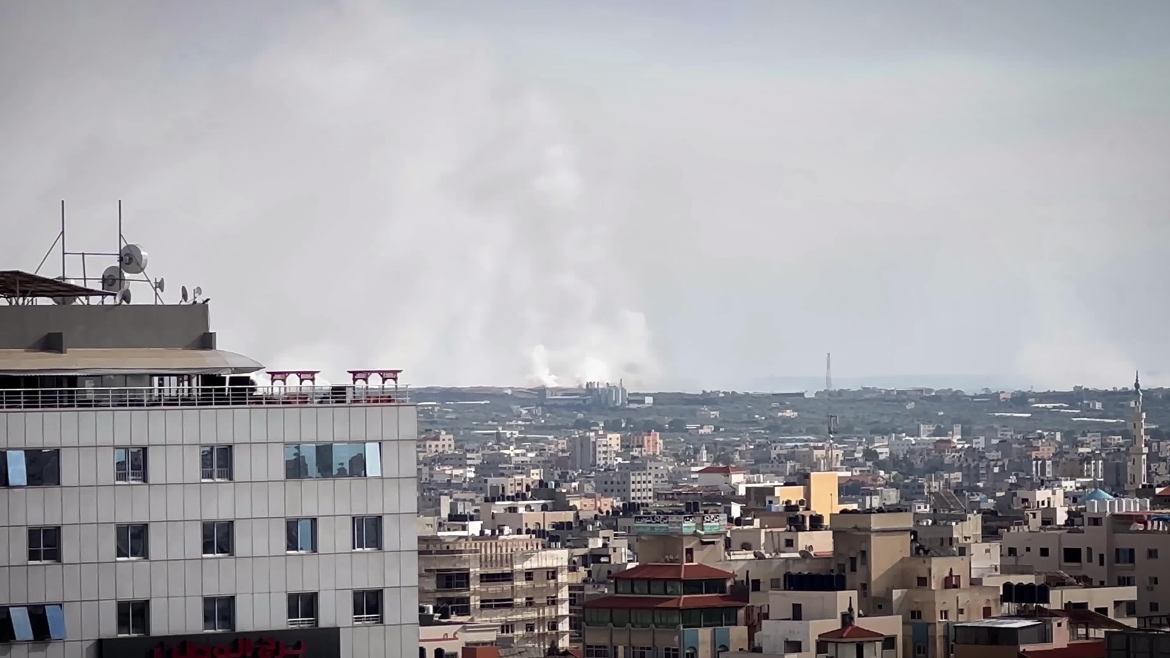 Israeli Aistrike In Gaza After Hamas Attacks