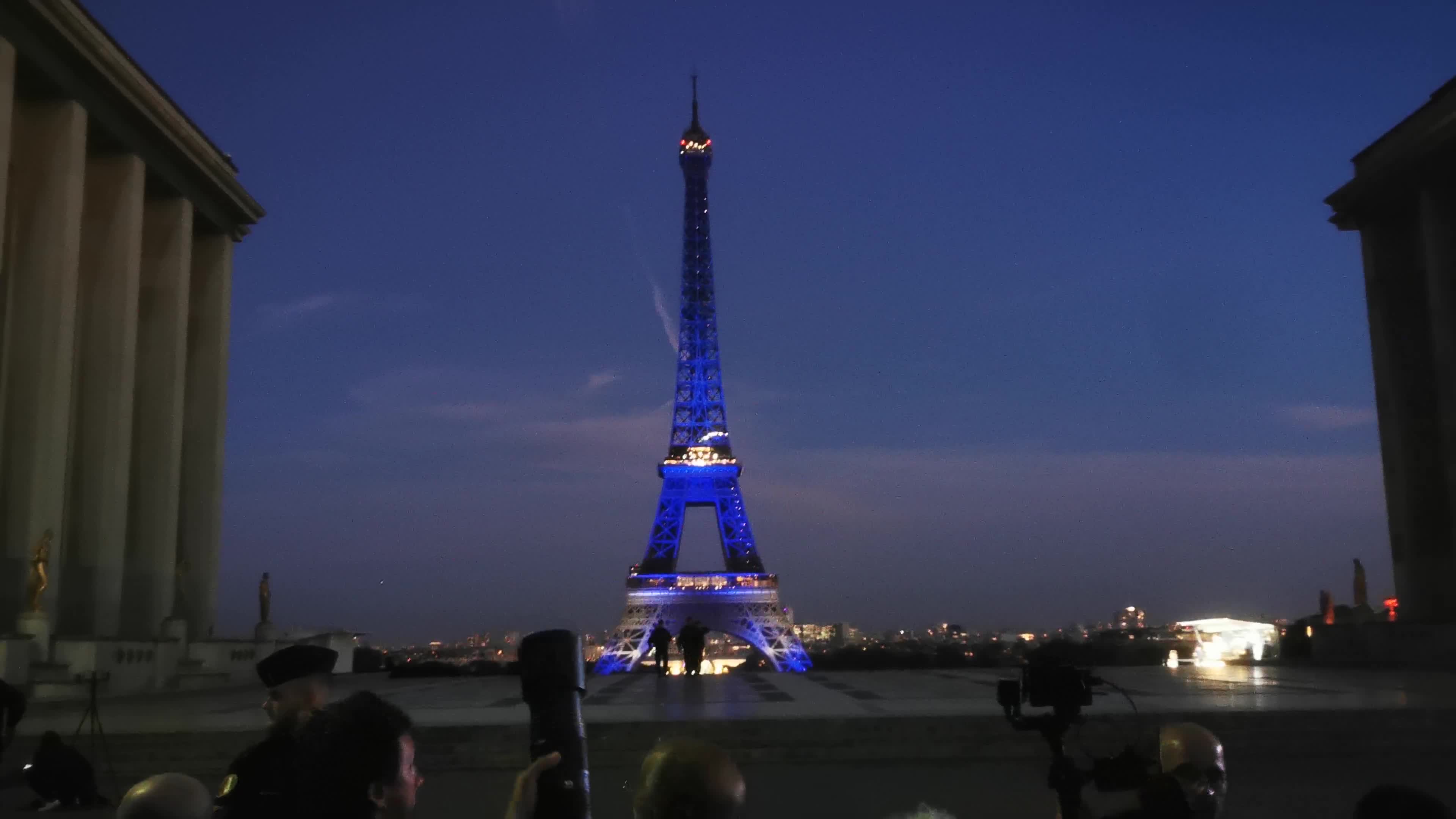 Pro-Israel rally in Paris