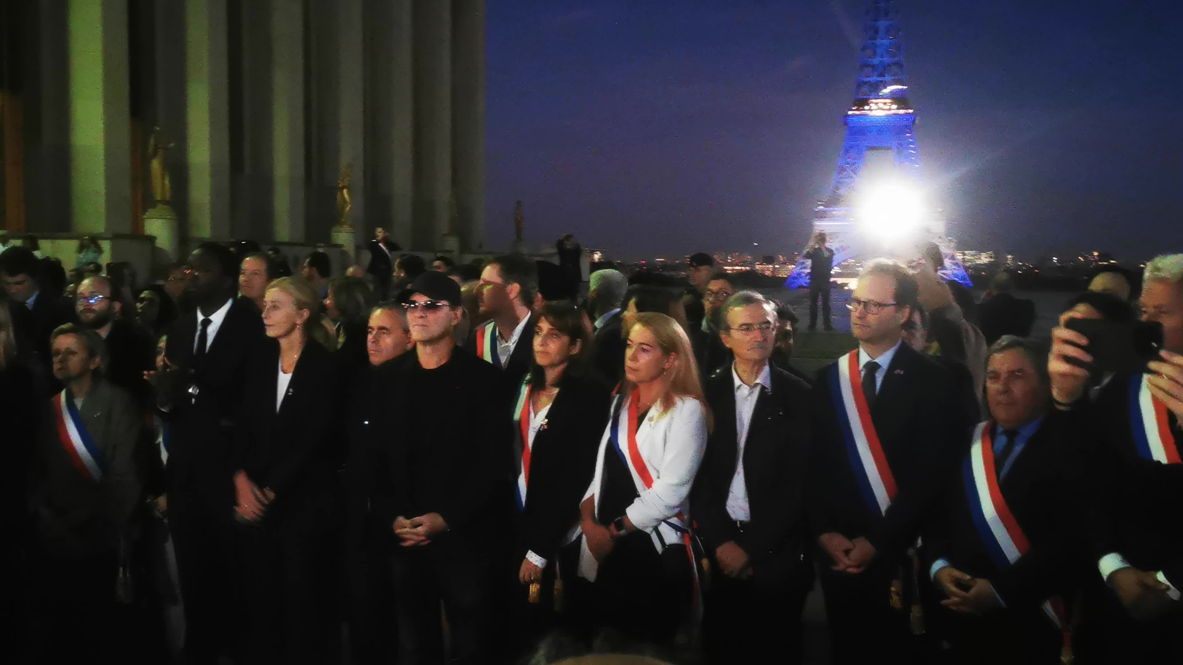 Pro-Israel rally in Paris